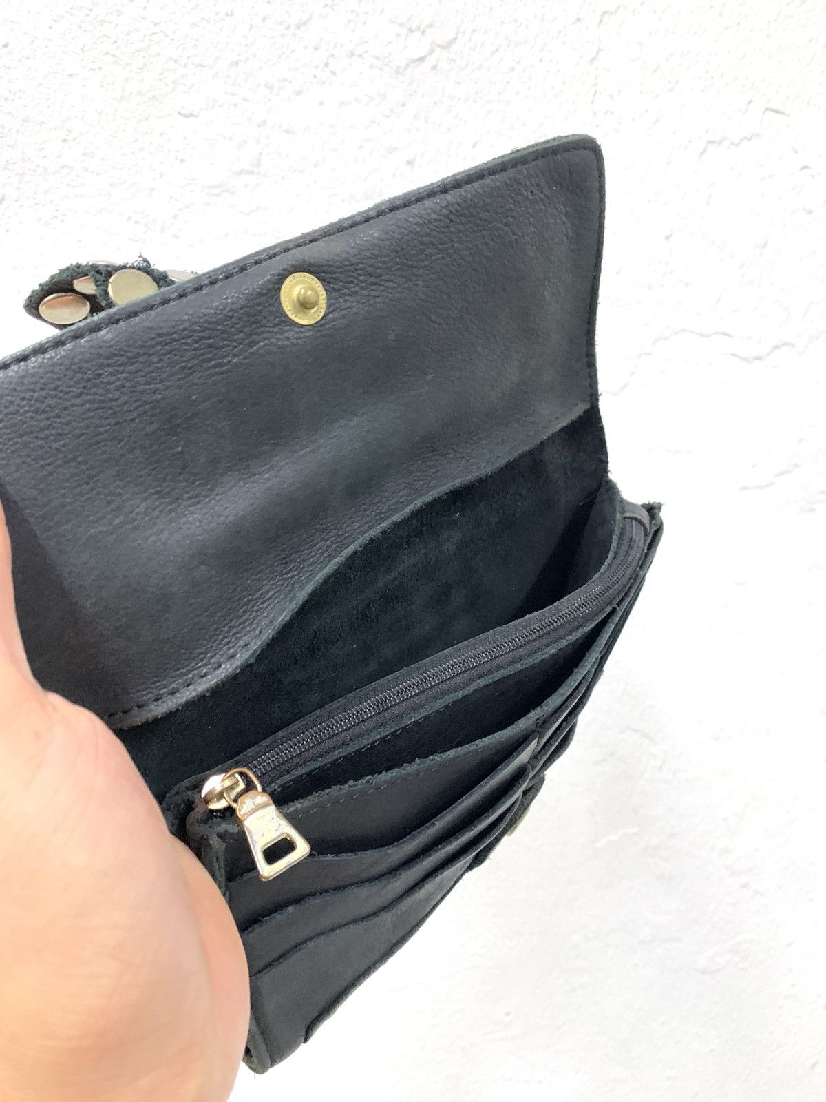 Leather Leather Wallet Size ONE SIZE - 5 Thumbnail