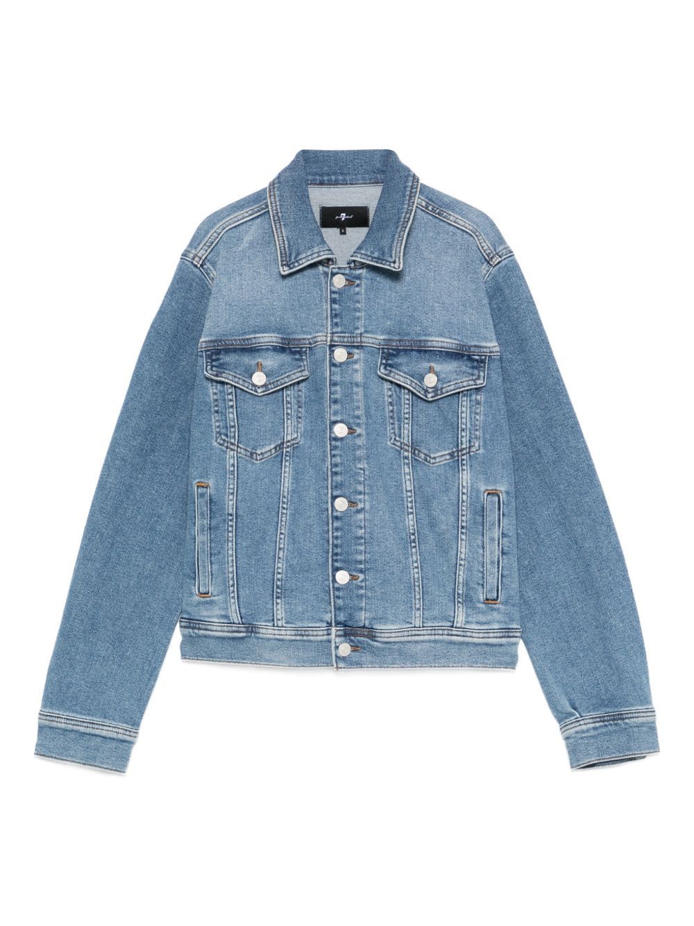 7 For All Mankind ADI DENIM TRUCKER JACKET Size M / US 6-8 / IT 42-44 - 1 Thumbnail