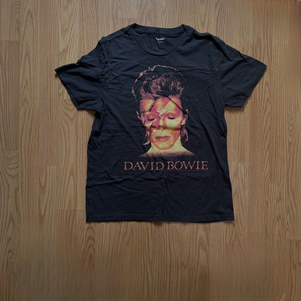 Old Navy × Vintage David Bowie Graphic T Shirt Size M / US 6-8 / IT 42-44 - 1 Thumbnail