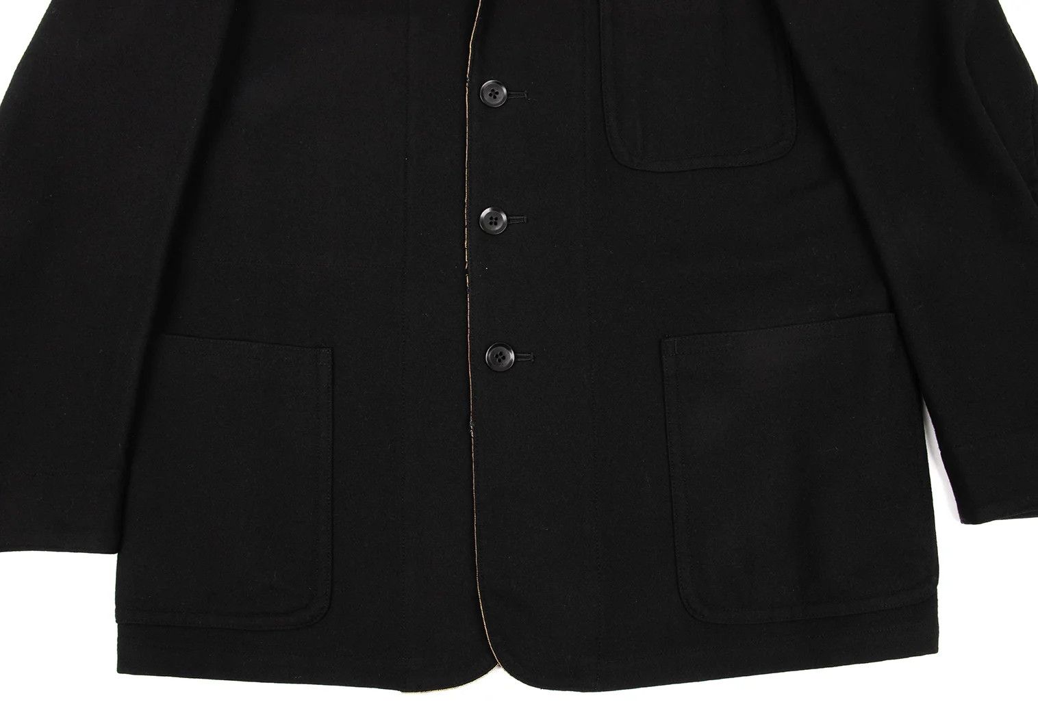 Yohji Yamamoto Yohji Yamamoto Wool Detail Pocket Jacket Size US L / EU 52-54 / 3 - 11 Thumbnail