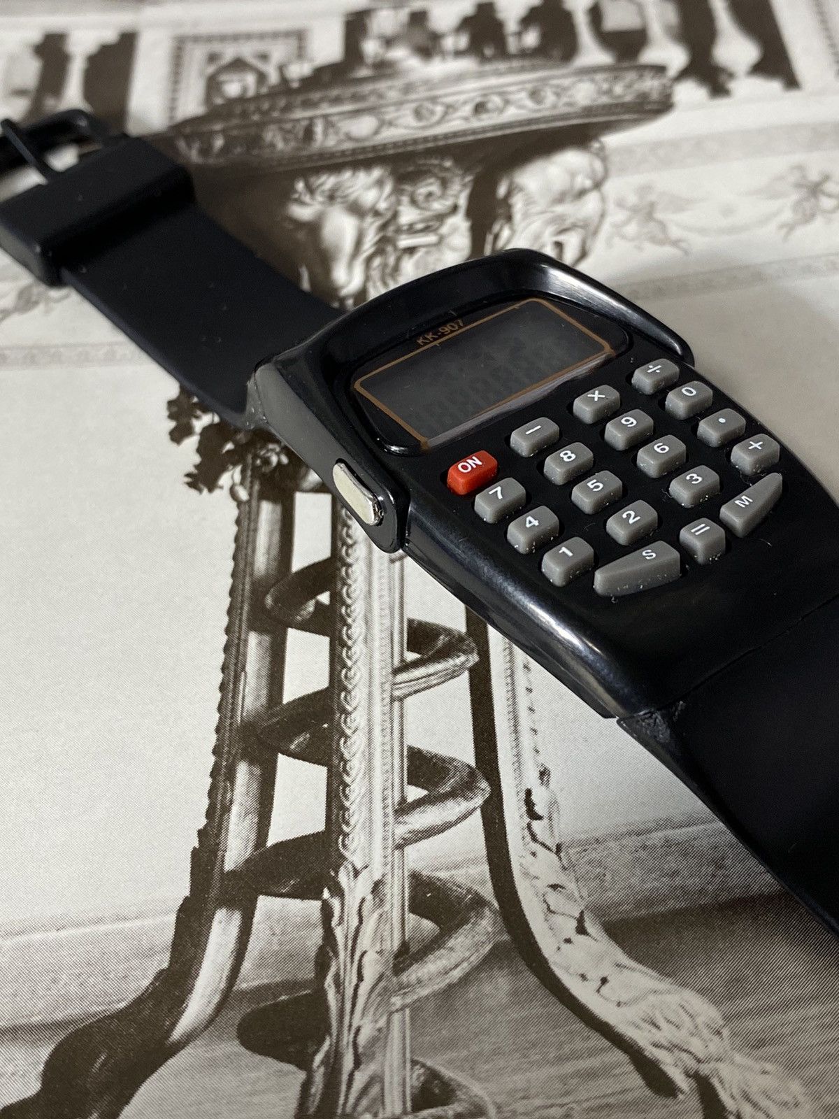 Jewelry Vintage Calculator Watch KK-907 Retro Size ONE SIZE - 9 Thumbnail