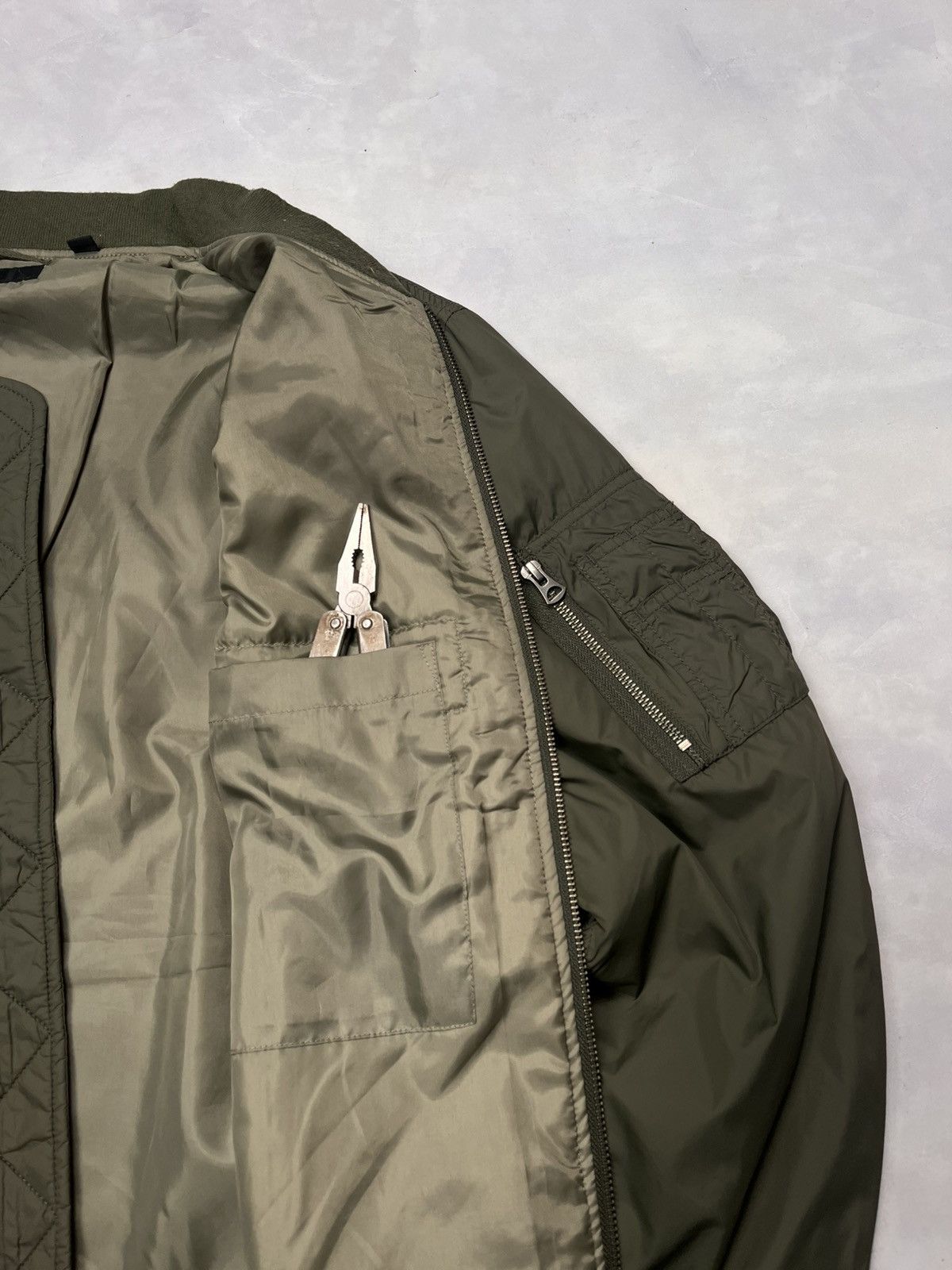Uniqlo Military Bomber Jacket MA1 Size US XL / EU 56 / 4 - 8 Thumbnail