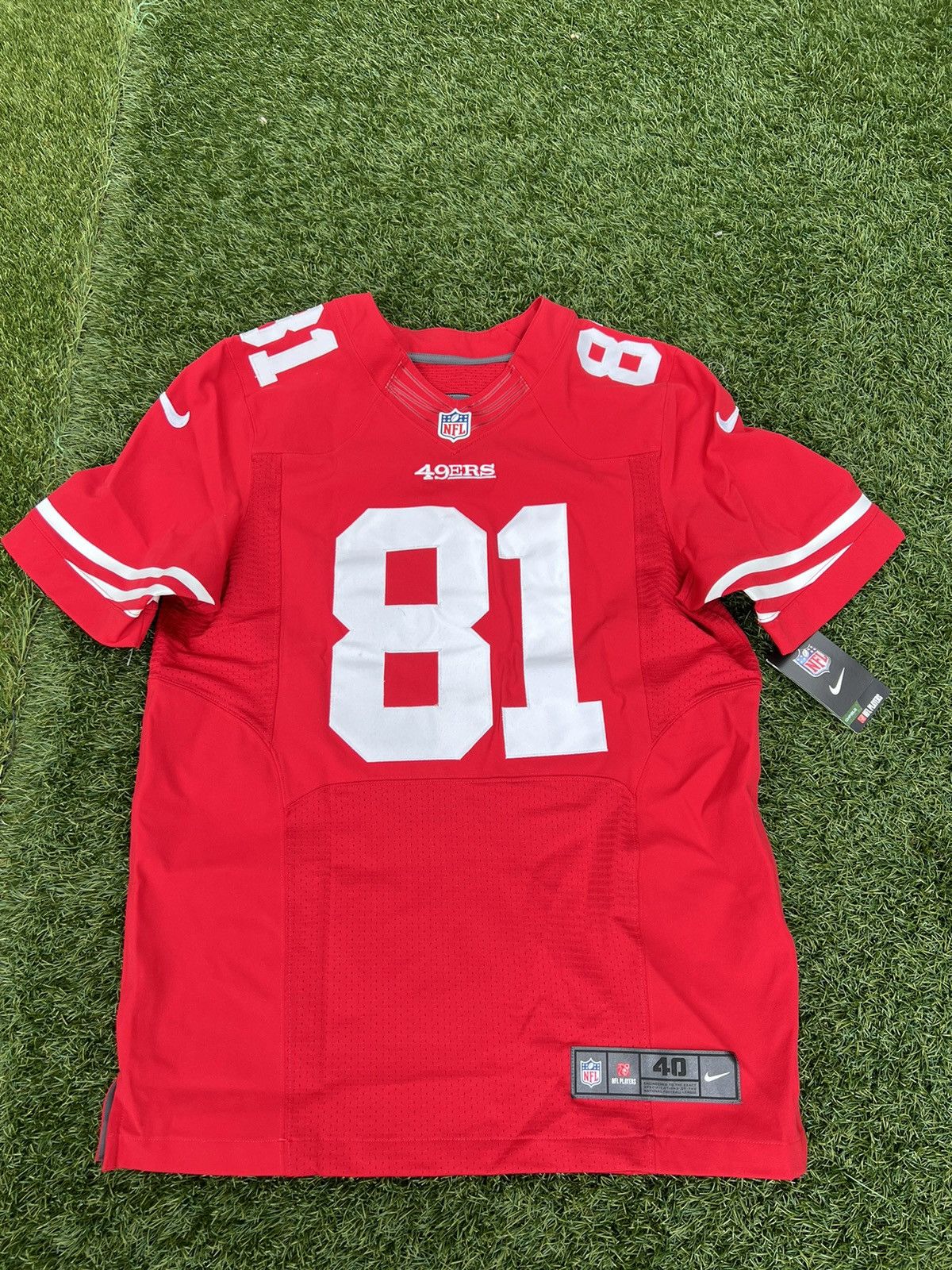 NFL Anquan Boldin San Francisco 49ers Signed Jersey Size US M / EU 48-50 / 2 - 2 Thumbnail