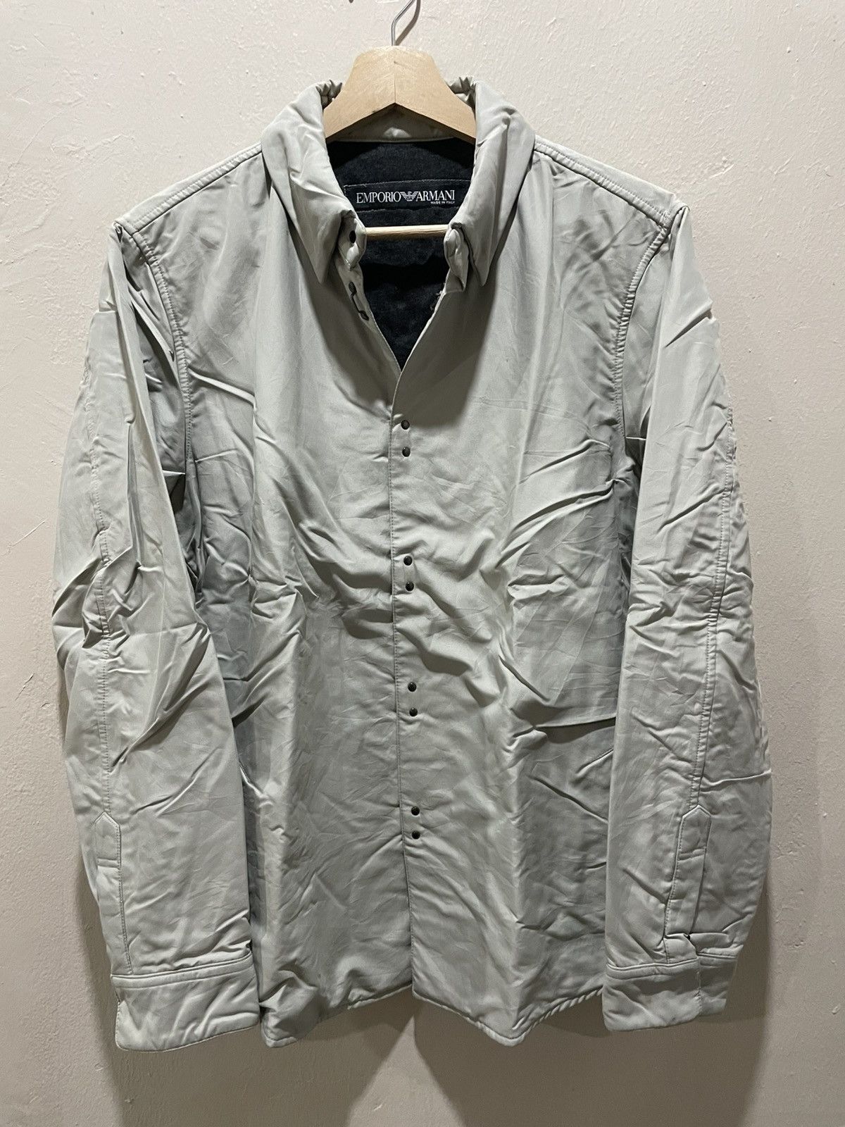 Emporio Armani Emporio Armani Italian Designer 90’s Jacket Hook-Eye button Size US L / EU 52-54 / 3 - 2 Thumbnail