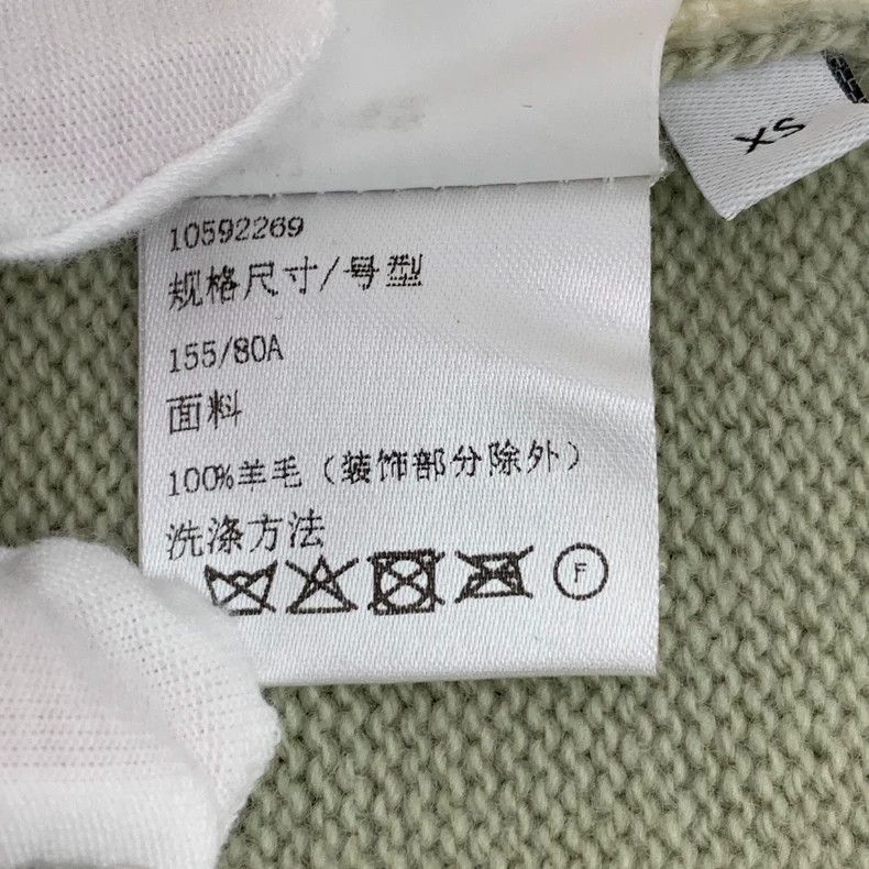 Loewe LOEWE Embroidered wool collar long sleeve Polo knit sweate Size XS / US 0-2 / IT 36-38 - 8 Thumbnail