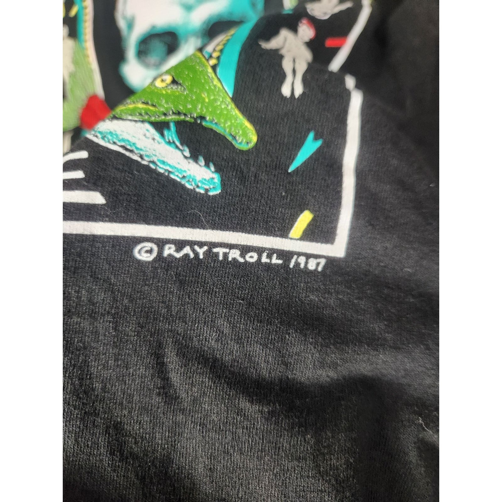 Other Vintage 1987 Ray Troll Spawn Till You Die T men's 2X Size US XXL / EU 58 / 5 - 3 Thumbnail