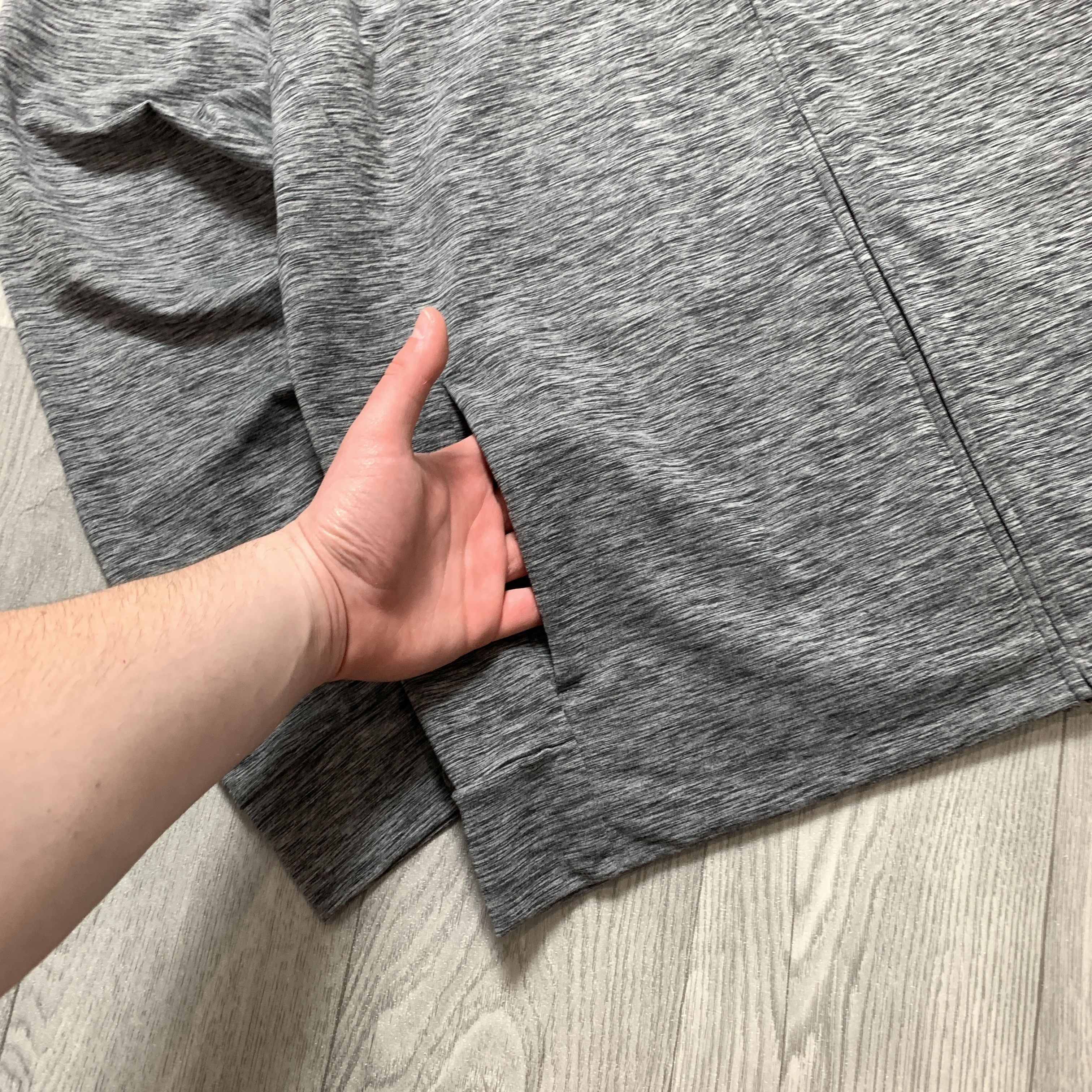 Nike Nike Dri-Fit M Nk Grey Zip Hoodie Running Swoosh Size L Size US L / EU 52-54 / 3 - 4 Thumbnail