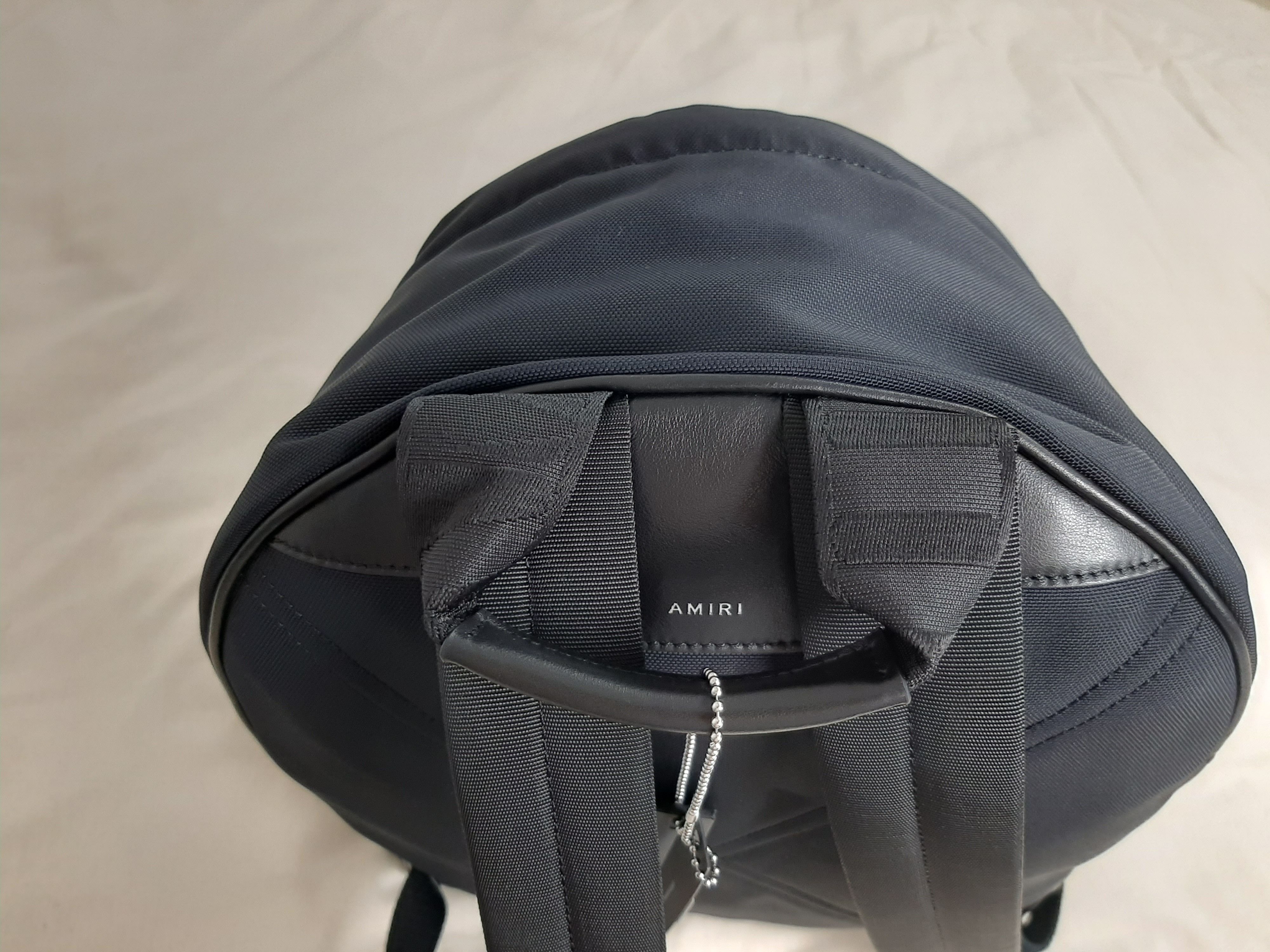 Amiri Amiri Classic Nylon Backpack Black Men's One Size Size ONE SIZE - 8 Thumbnail