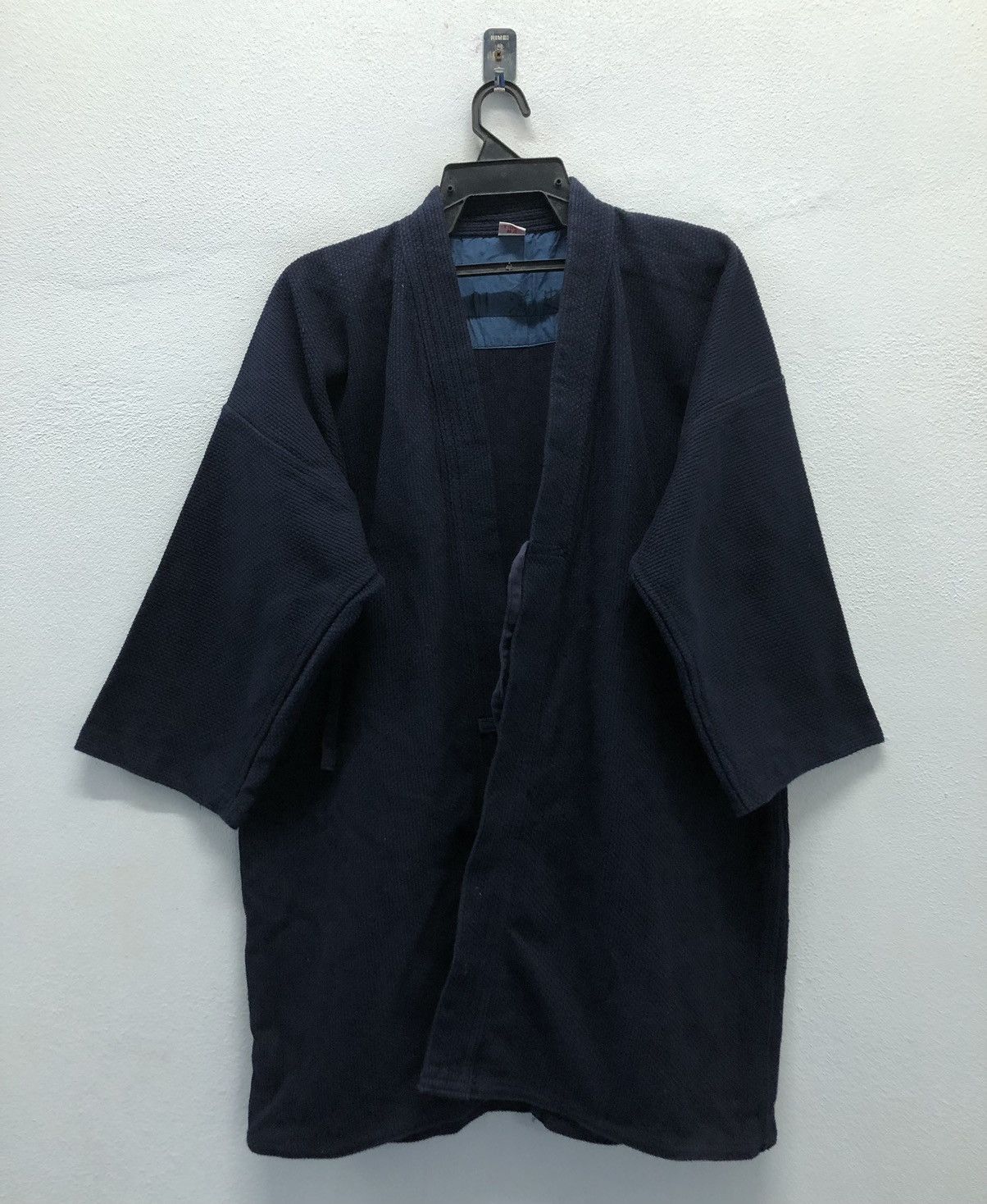 Vintage Vintage Noragi Japanese Traditional Indigo Blue Kimono Size US L / EU 52-54 / 3 - 1 Thumbnail