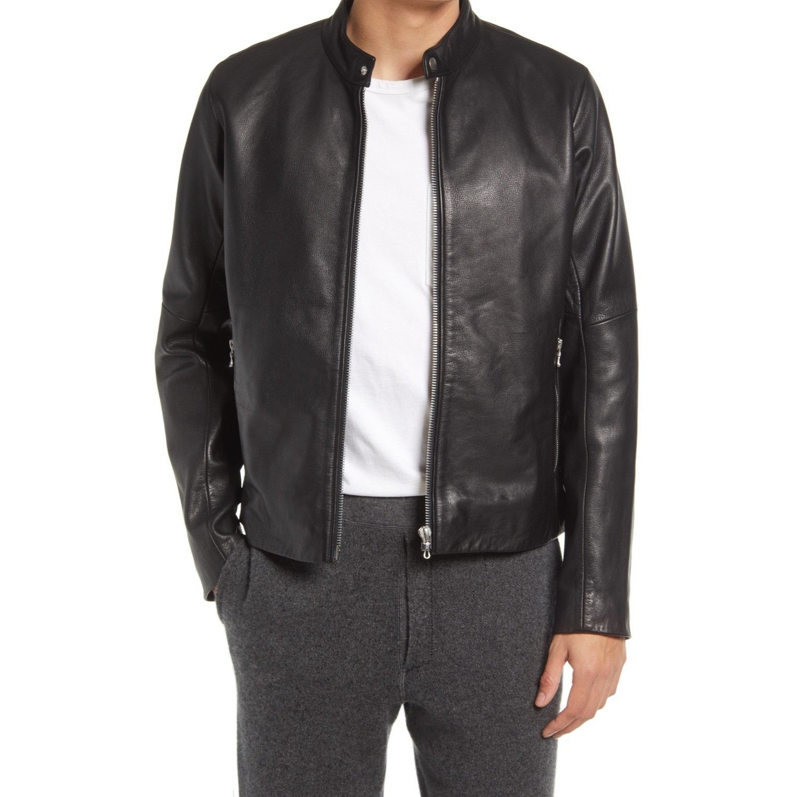 Rag & Bone rag & bone articulated moto leather jacket Black XL 108879 Size US XL / EU 56 / 4 - 9 Thumbnail