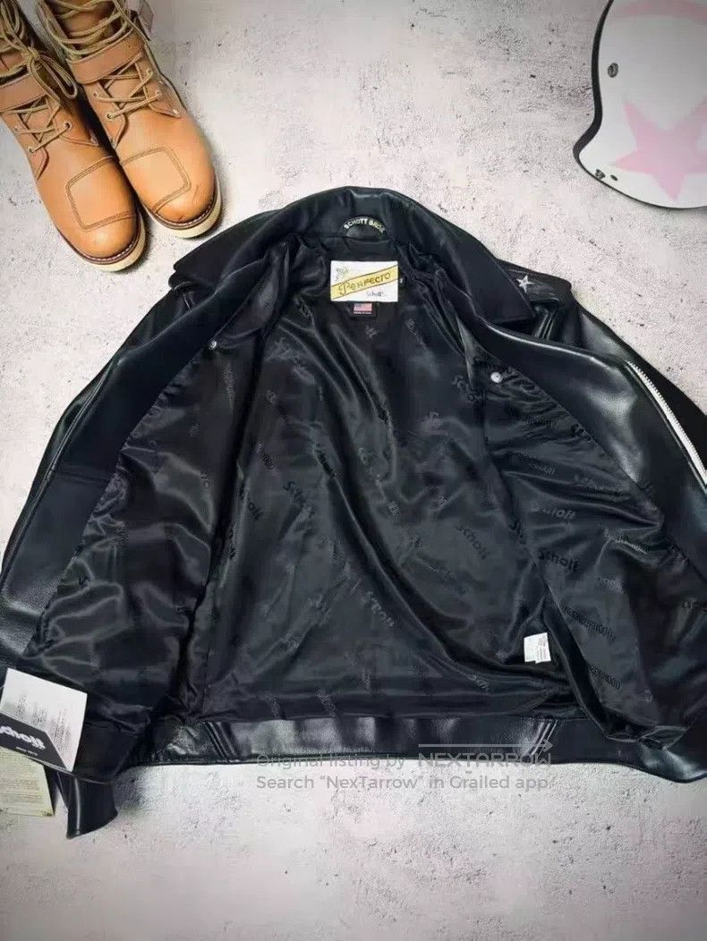 Schott Schott Co-branded Cowhide biker jacket Size US XS / EU 42 / 0 - 4 Thumbnail