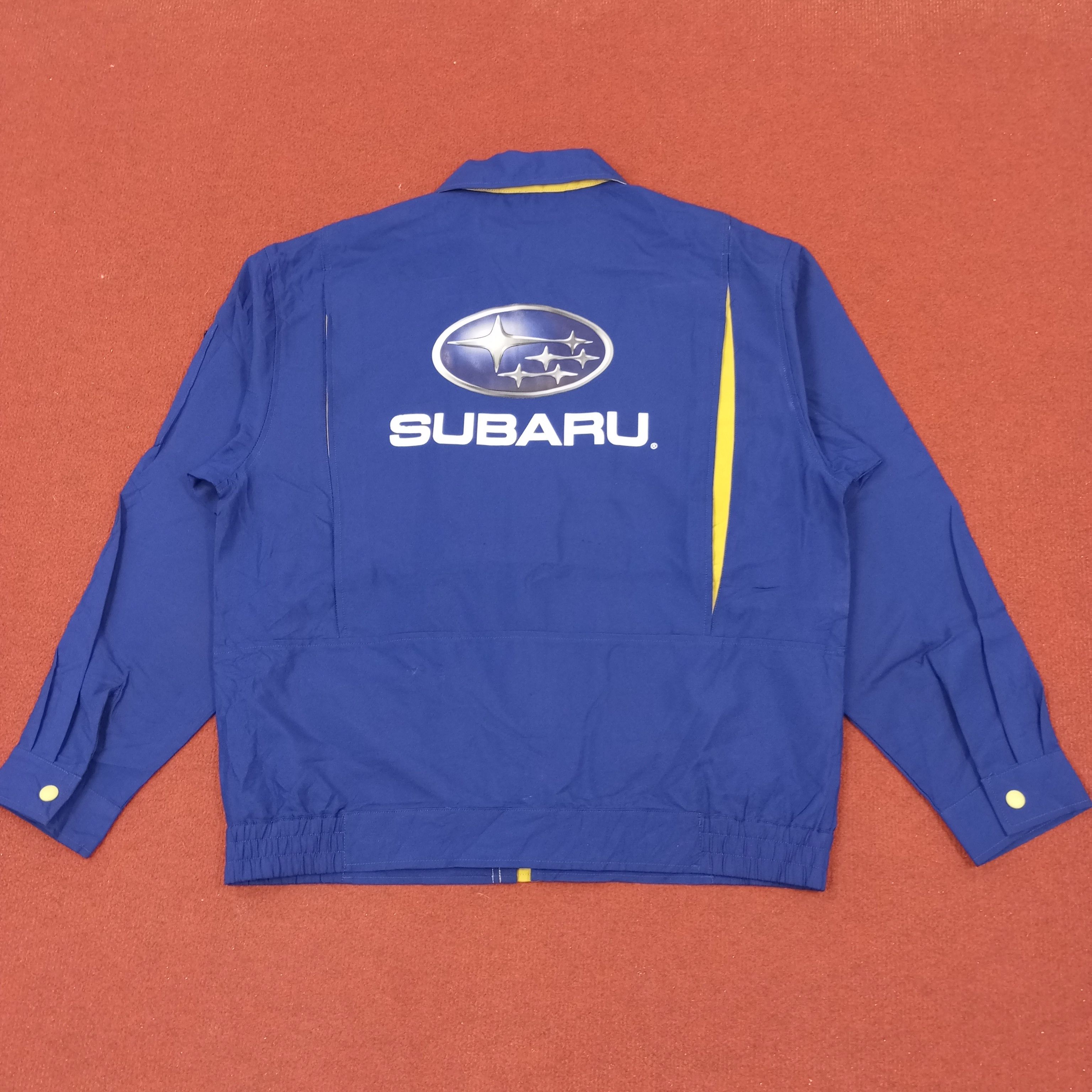 Vintage Subaru Japanese Motorsports Workwear Custom Art Jacket Size US M / EU 48-50 / 2 - 1 Thumbnail
