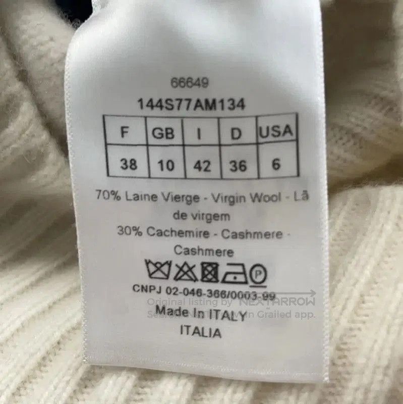 Dior Dior Women's White Wool Pullover Sweater . Size S / US 4 / IT 40 - 4 Thumbnail