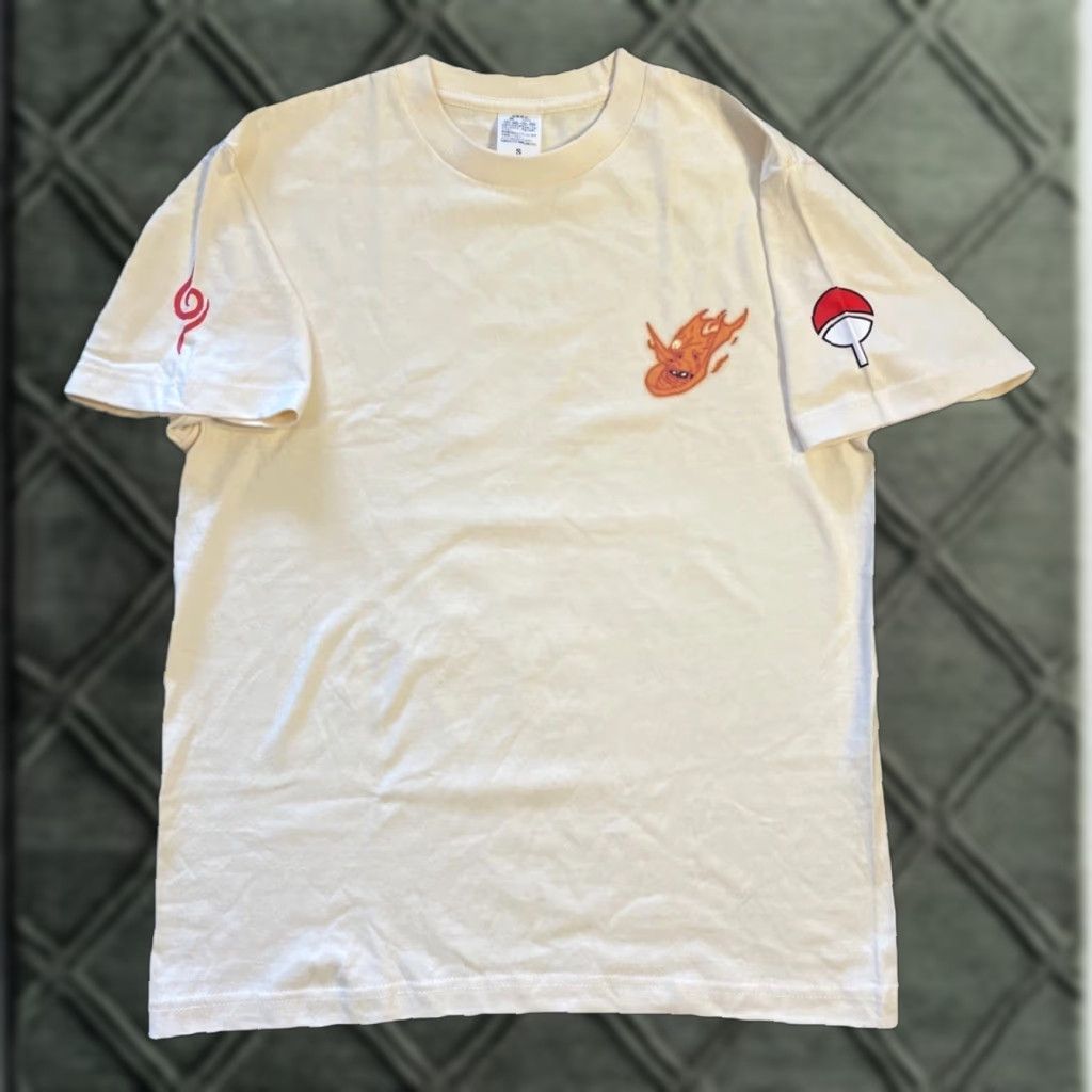 Doublet VINTAGE Itachi Uchiha Naruto Anime Double-Sided T-Shirt Small Cream Men S Boots Theme Anime Womens/Mens Size US S / EU 44-46 / 1 - 1 Thumbnail
