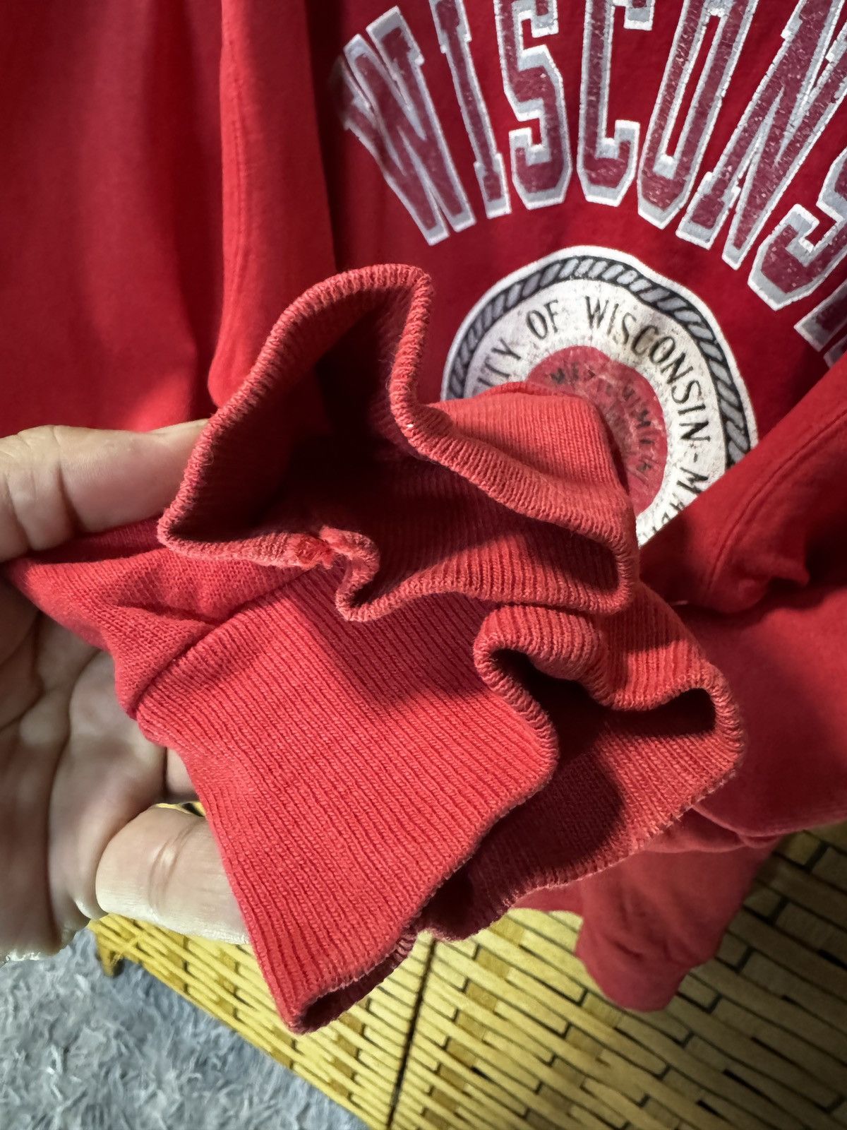 Champion Vintage Champion : University Of Wisconsin Madison Crewneck Size US XL / EU 56 / 4 - 5 Thumbnail