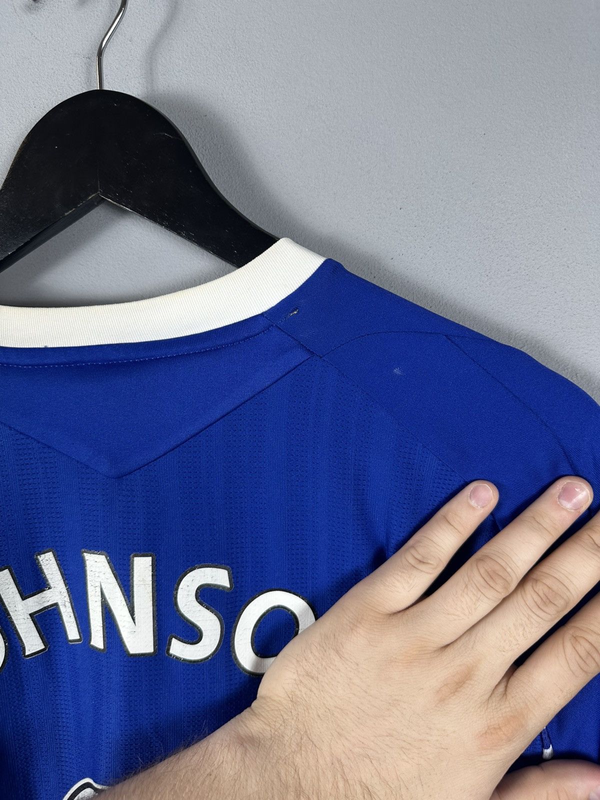 Umbro VINTAGE EVERTON 2006 HOME FOOTBALL SHIRT UMBRO JOHNSON #8 Size US M / EU 48-50 / 2 - 10 Thumbnail