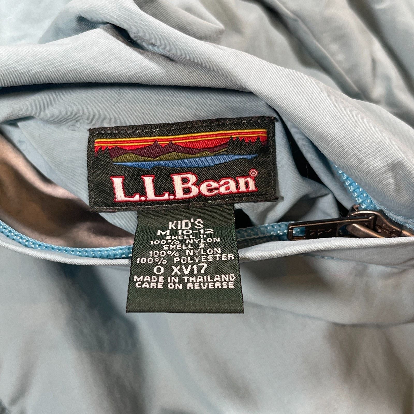 L.L. Bean LL Bean Blue Reversible Fleece Jacket Size Youth Medium Size M / US 6-8 / IT 42-44 - 7 Thumbnail