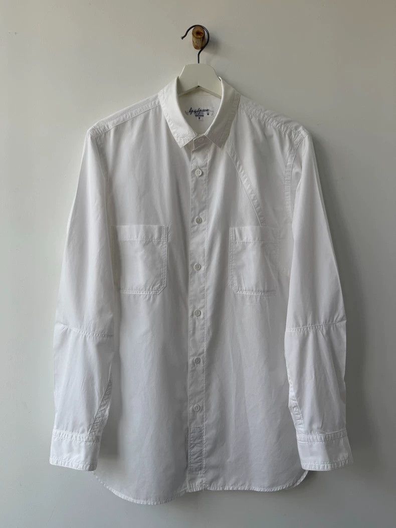 Yohji Yamamoto Yohji Yamamoto Pour Homme Long Sleeve Shirt Size US M / EU 48-50 / 2 - 1 Thumbnail
