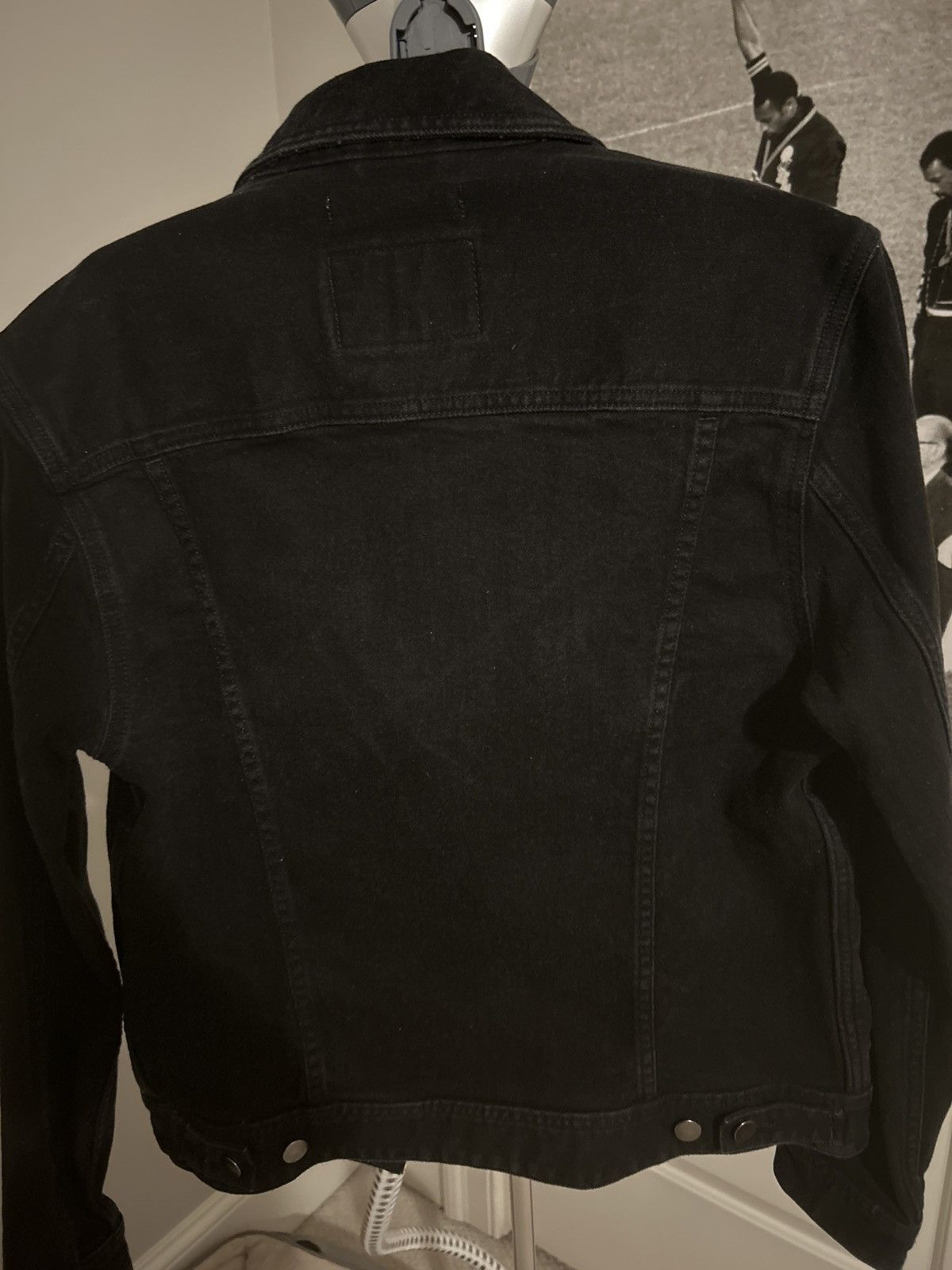 Designer × Guess Guess Black Denim Dillon Jacket Size US S / EU 44-46 / 1 - 3 Thumbnail