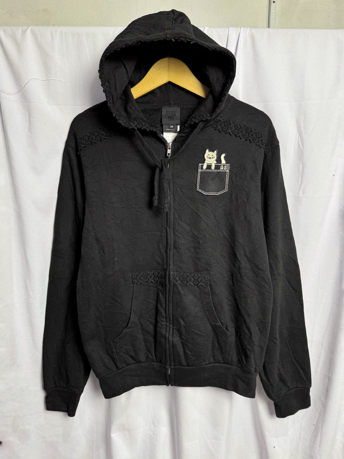 Hysteric Glamour × Japanese Brand × Le Grande Bleu (L.G.B.) Anna Sui Zipper Hoodie Archive Size US M / EU 48-50 / 2 - 1 Thumbnail