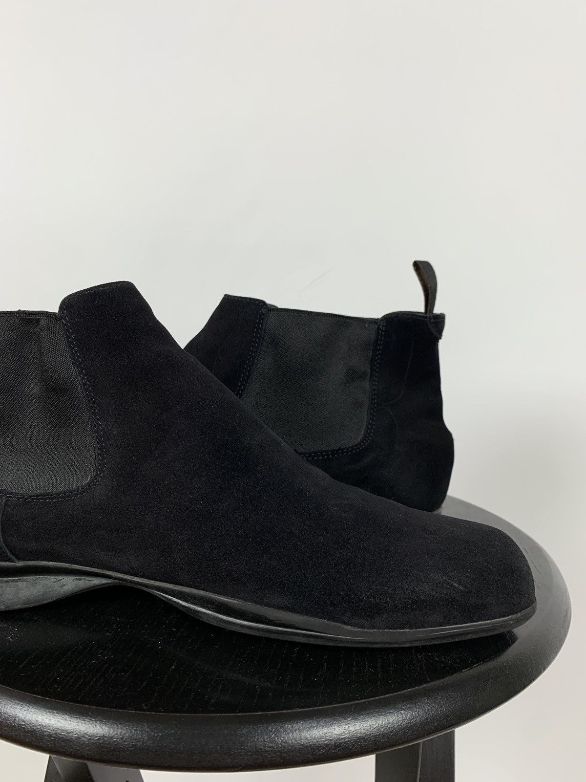 Prada Vintage Prada Black Leather Boots Size US 7 / EU 40 - 14 Thumbnail