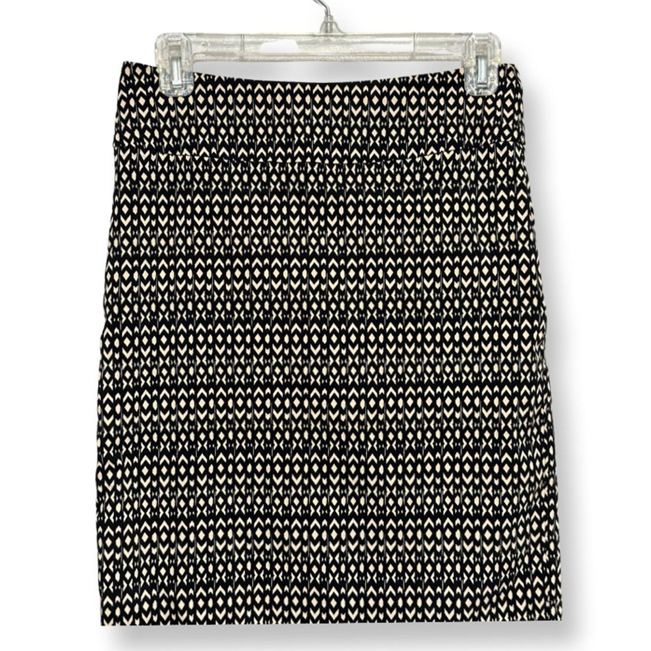 Other Margaret M Pencil Skirt Abstract Knee Length Black/Beige S Size 27" / US 4 / IT 40 - 5 Thumbnail
