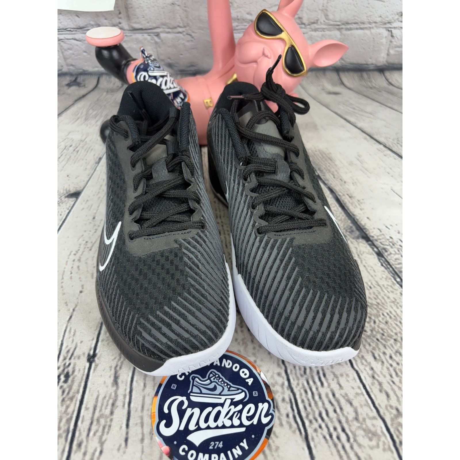 Nike Nike Air Zoom Vapor 11 Hard Court Tennis Shoes Women 6 Black Size US 6 / IT 36 - 2 Thumbnail