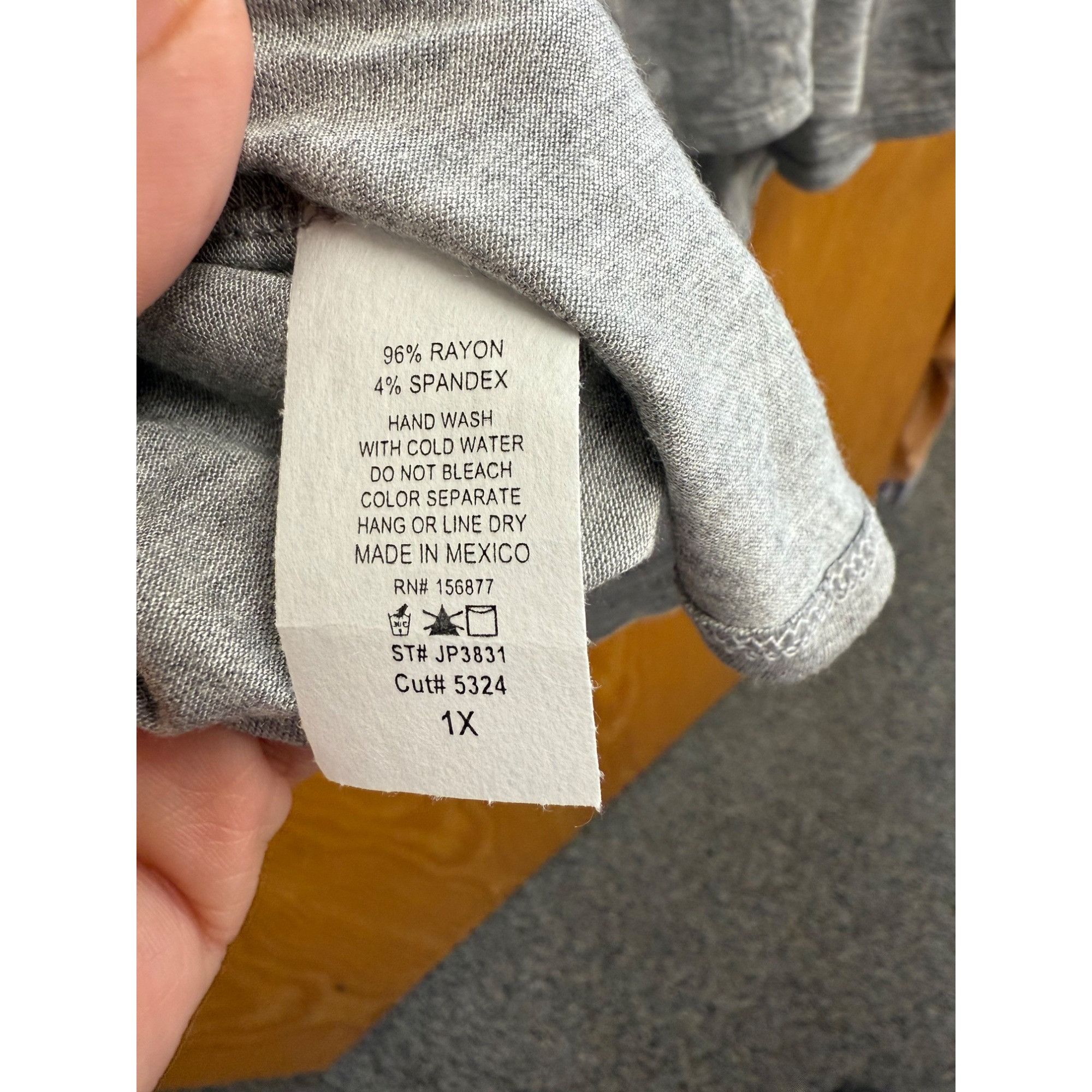 Other Womens Plus Size 1X Gray Tiered Open Cardigan Sweater Size XL / US 12-14 / IT 48-50 - 7 Thumbnail