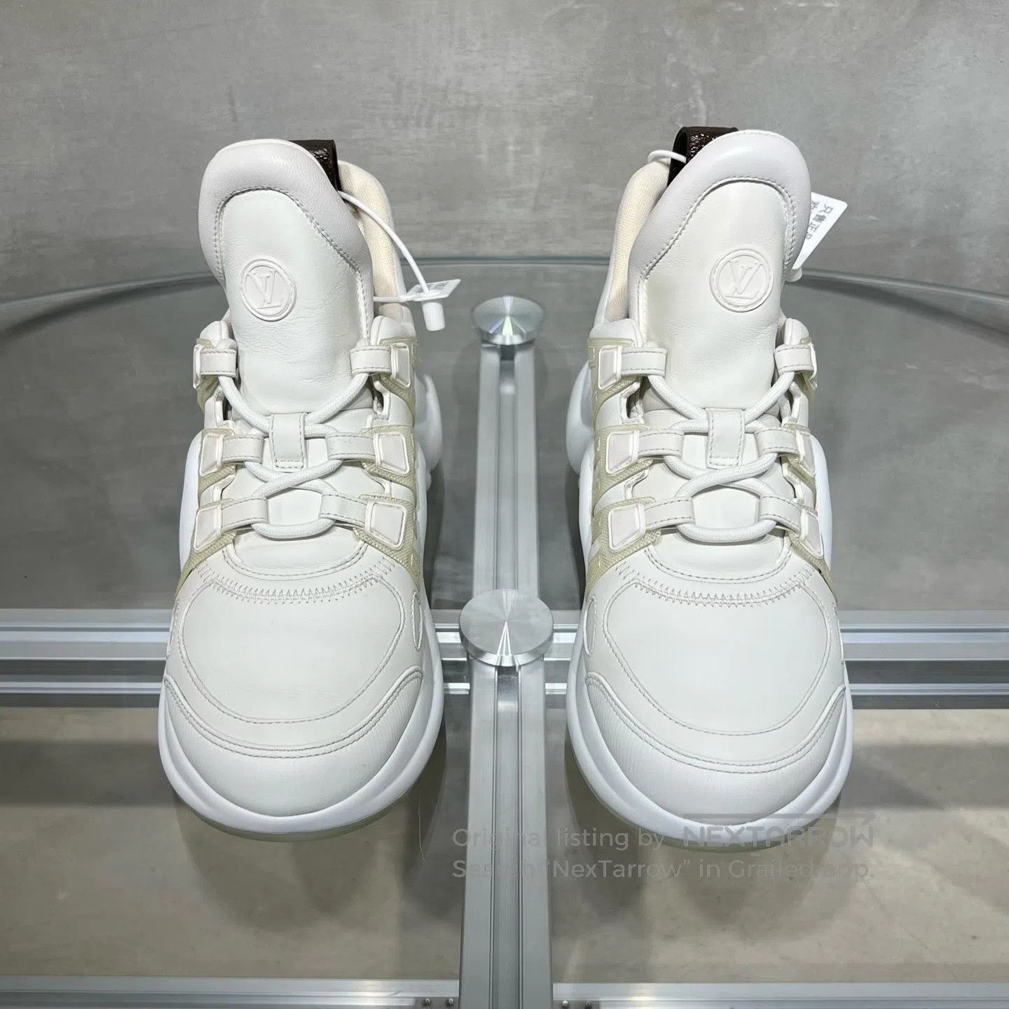 Louis Vuitton Louis Vuitton Classic dad shoes, white Size US 7 / IT 37 - 2 Thumbnail
