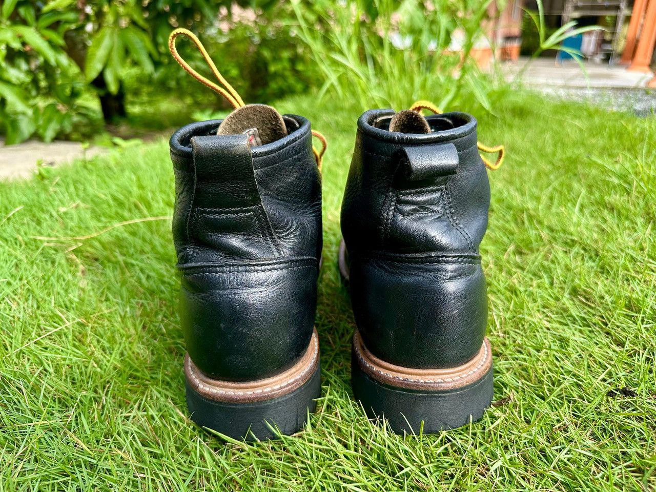Red Wing Original Red Wing Lineman 2935 Black Chrome Vibram Lug Sole Size US 8 / EU 41 - 4 Thumbnail