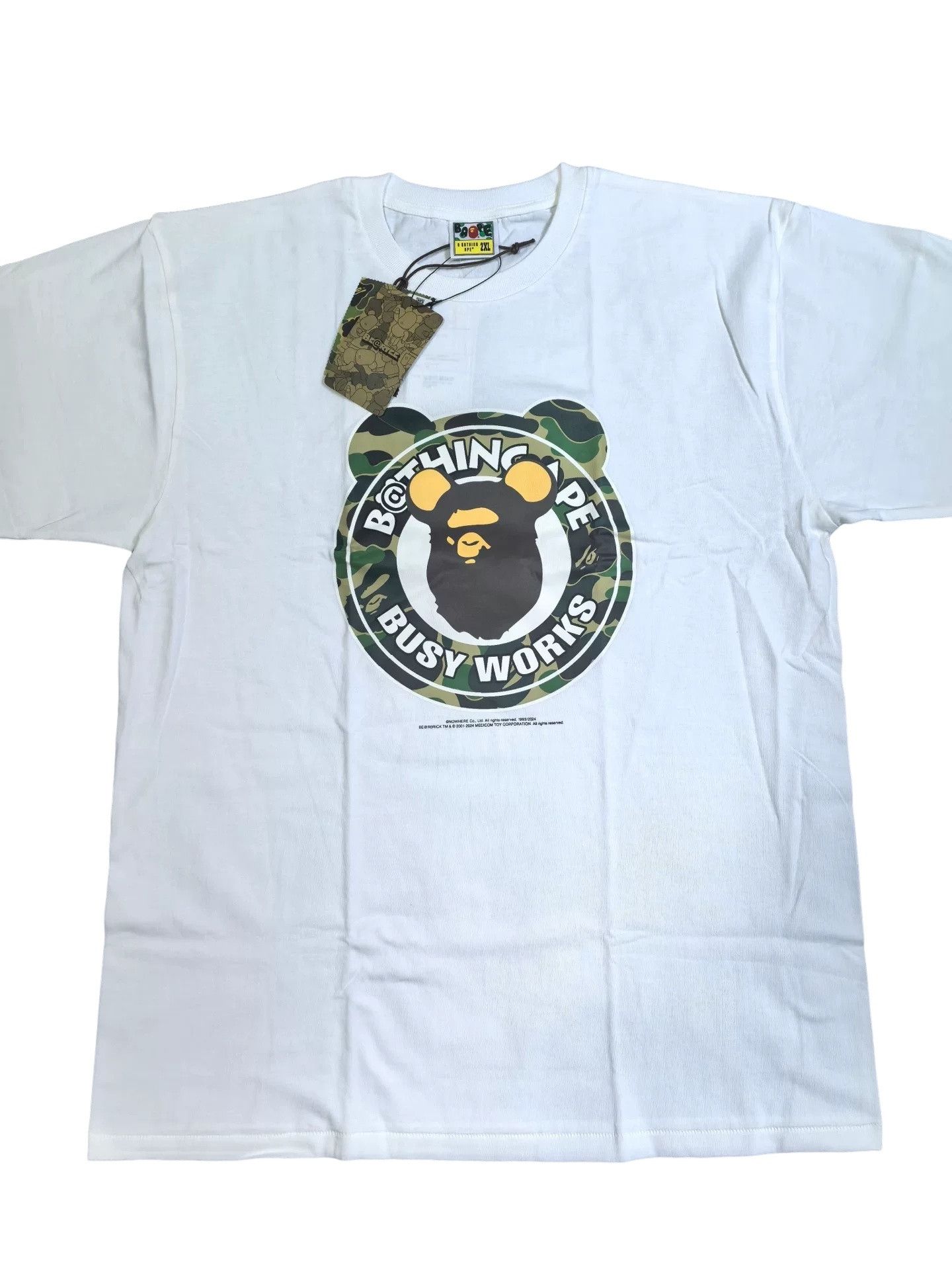 Bape BAPE Camo Ape Head Graphic T-Shirt XXL Size US XXL / EU 58 / 5 - 1 Thumbnail