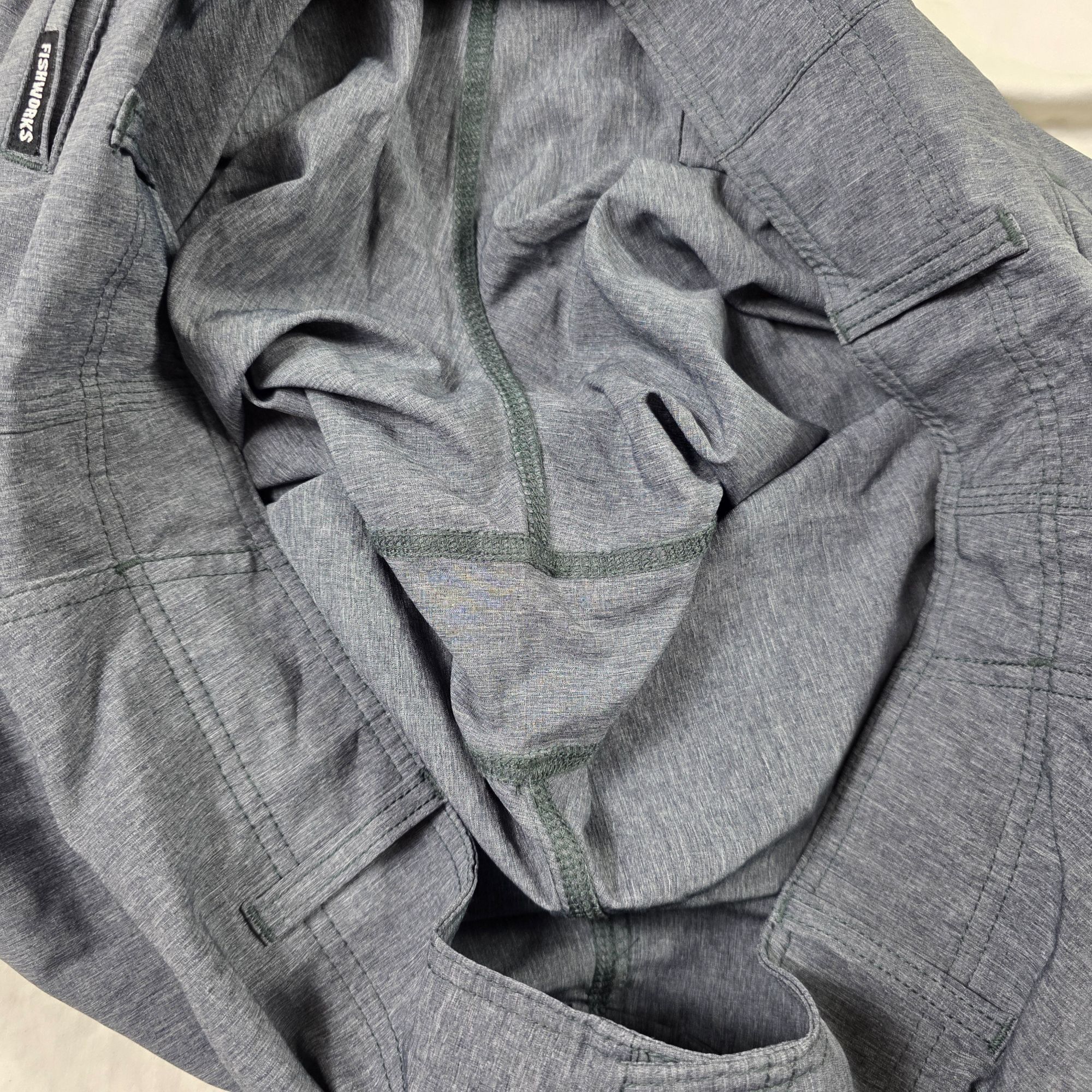 Other Fishworks QuatroStretch Mens Size 40 Gray Cargo Board Shorts Size US 40 / EU 56 - 5 Thumbnail