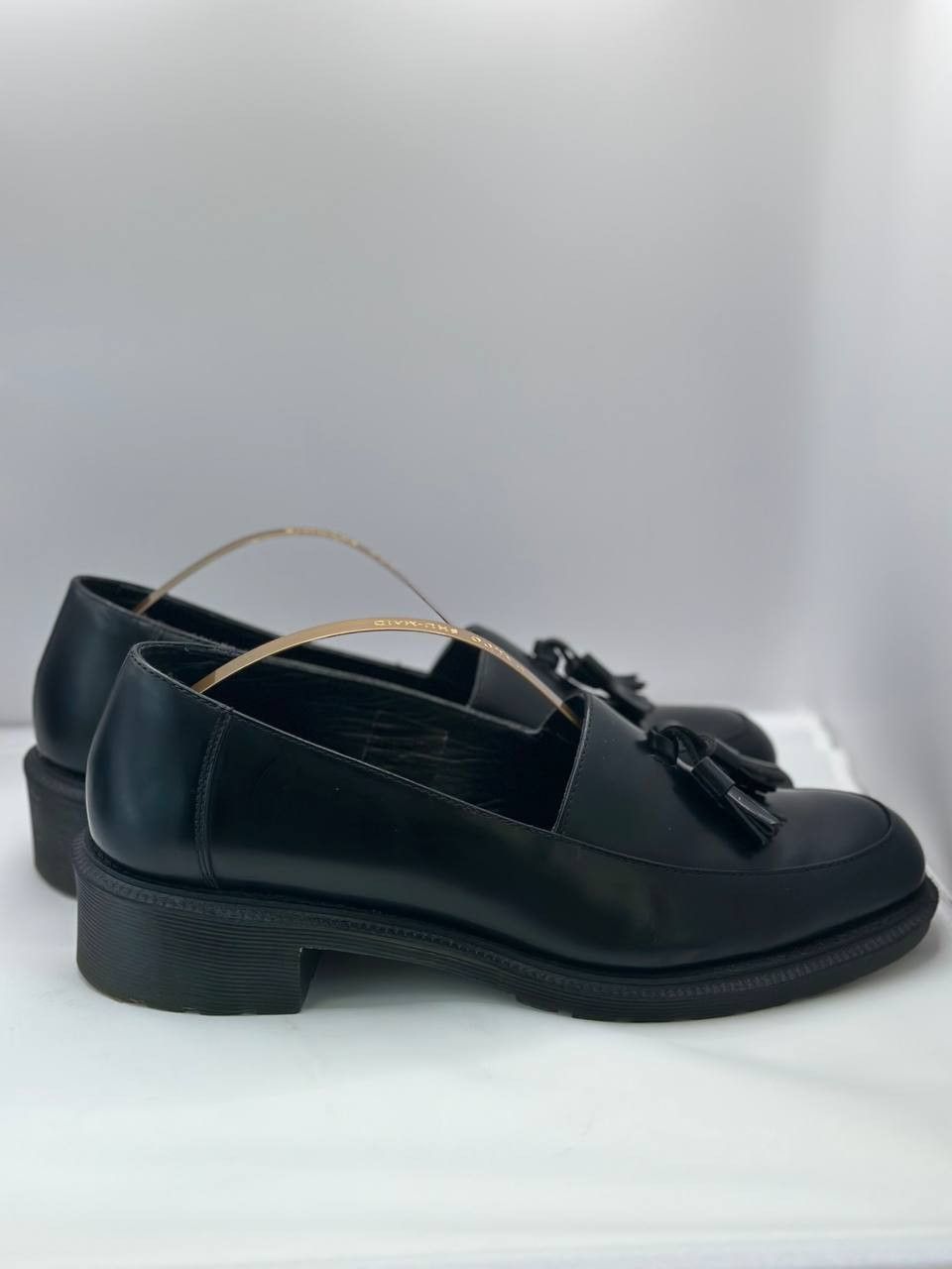 Dr. Martens Dr. Martens Favilla Black Tassel Loafers Size US 8.5 / IT 38.5 - 4 Thumbnail