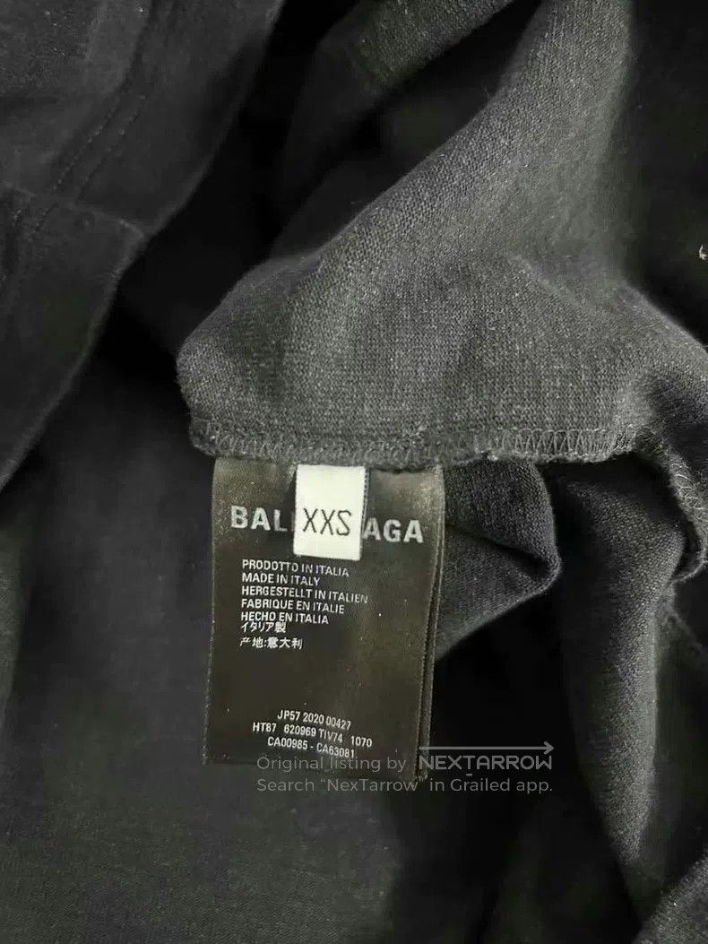 Balenciaga Balenciaga Crew short-sleeved T-shirt, size black XXS Size US XXS / EU 40 - 4 Thumbnail