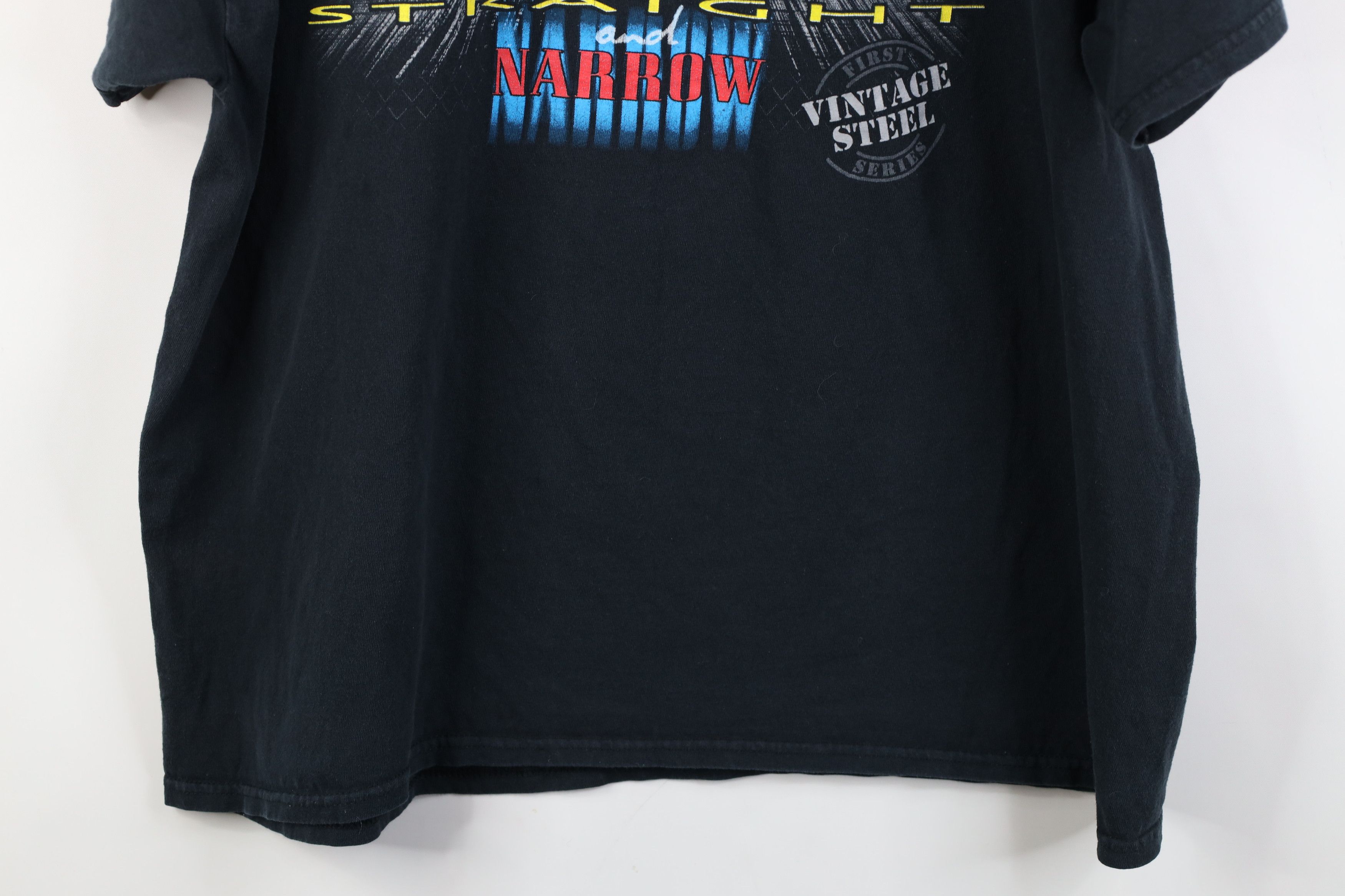 Vintage Vintage Snap On Tools Spell Fire Flames Car Racing T-Shirt Size US XL / EU 56 / 4 - 15 Thumbnail