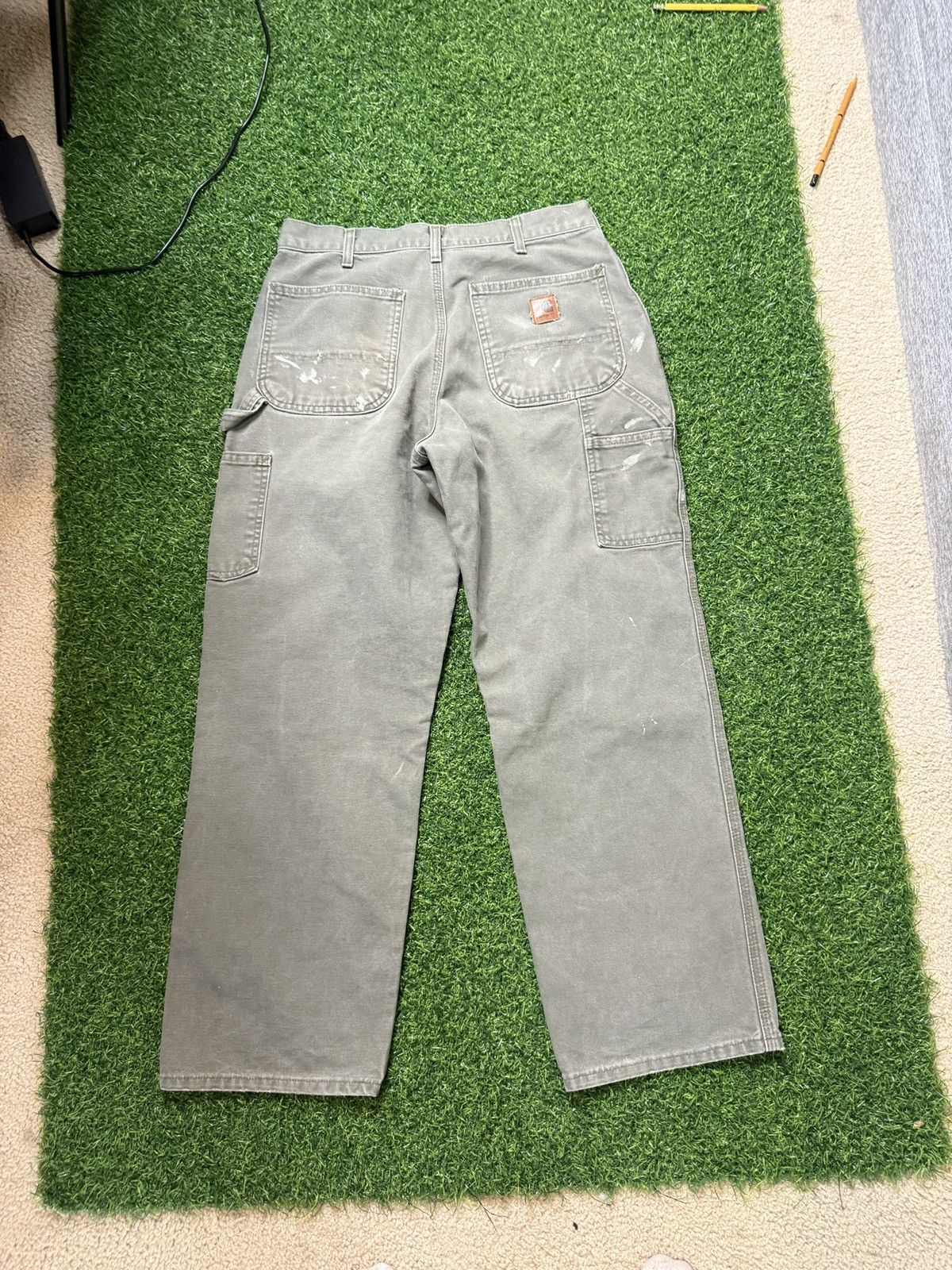 Carhartt Distressed Carhart Carpenter Pants Size US 30 / EU 46 - 4 Thumbnail
