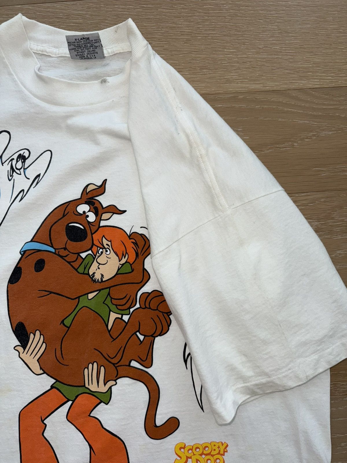 Other RARE Scooby Doo Where Are You Stanley Desantis Ghosts Shirt Size US XL / EU 56 / 4 - 9 Thumbnail