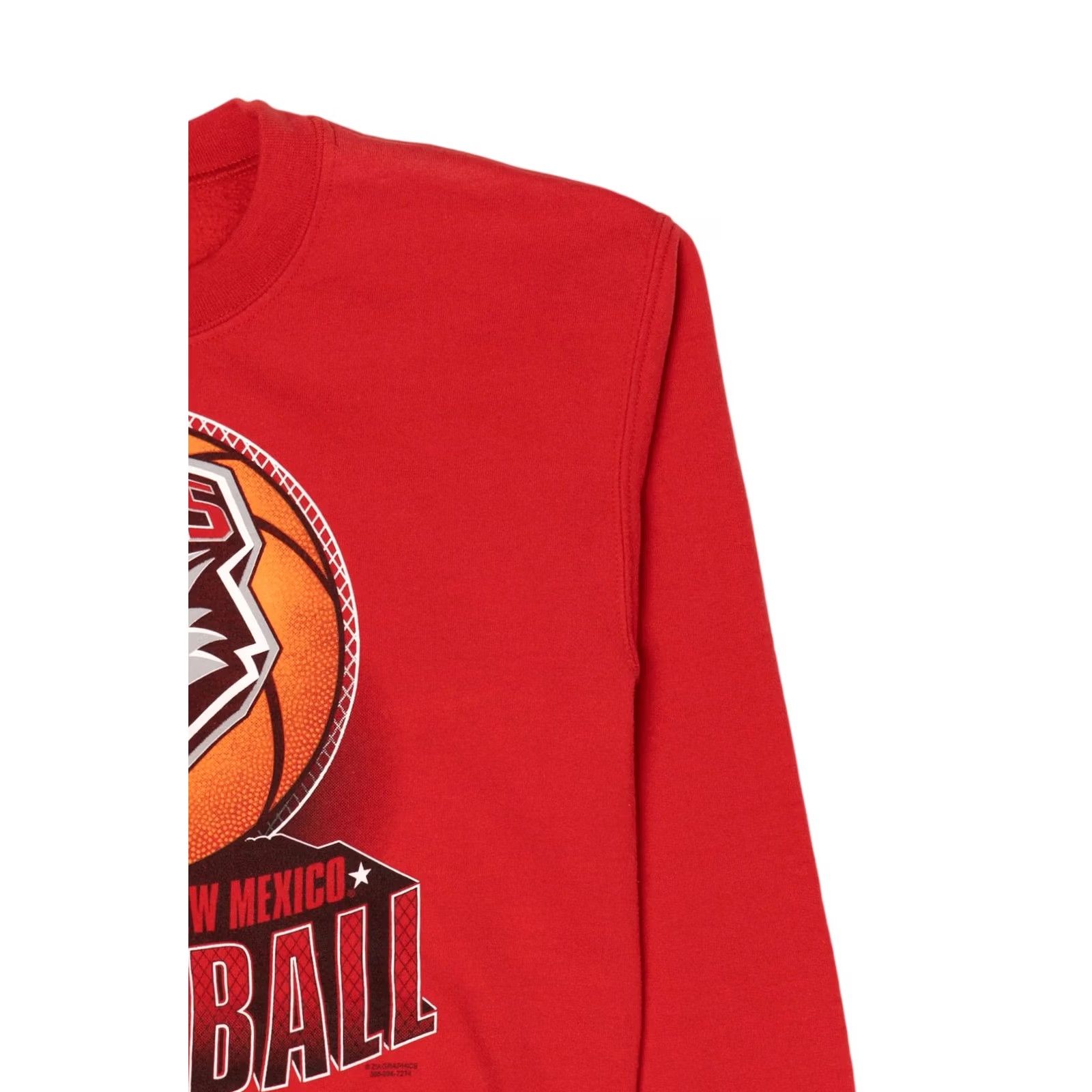 Gildan VINTAGE Red Lobos University Of New Mexico Basketball Sweatshirt Small Red Cotton / Polyester Long Sleeve Mens or Womens (depending) Size US S / EU 44-46 / 1 - 7 Thumbnail