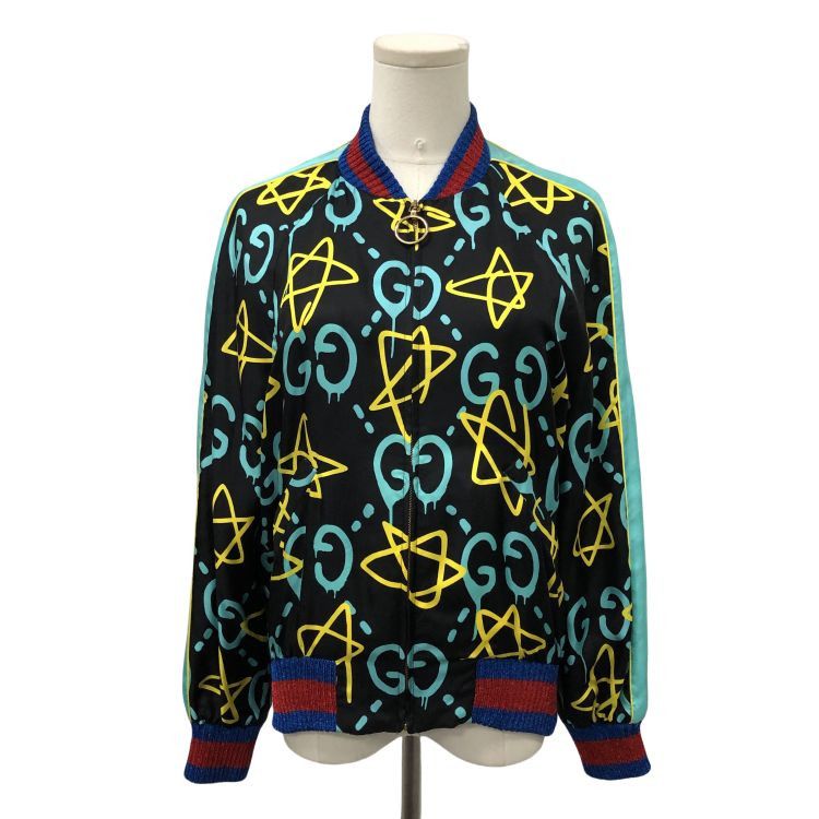 Gucci Gucci Graffiti Print Bomber Jacket Size 40 Size S / US 4 / IT 40 - 1 Thumbnail
