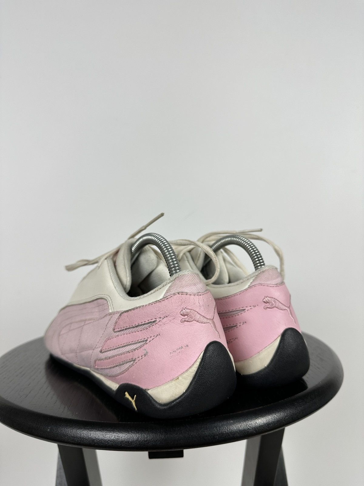 Puma Vintage Puma Speedcat Leather Y2K Pink/White Sneakers Size US 11 / IT 41 - 4 Thumbnail