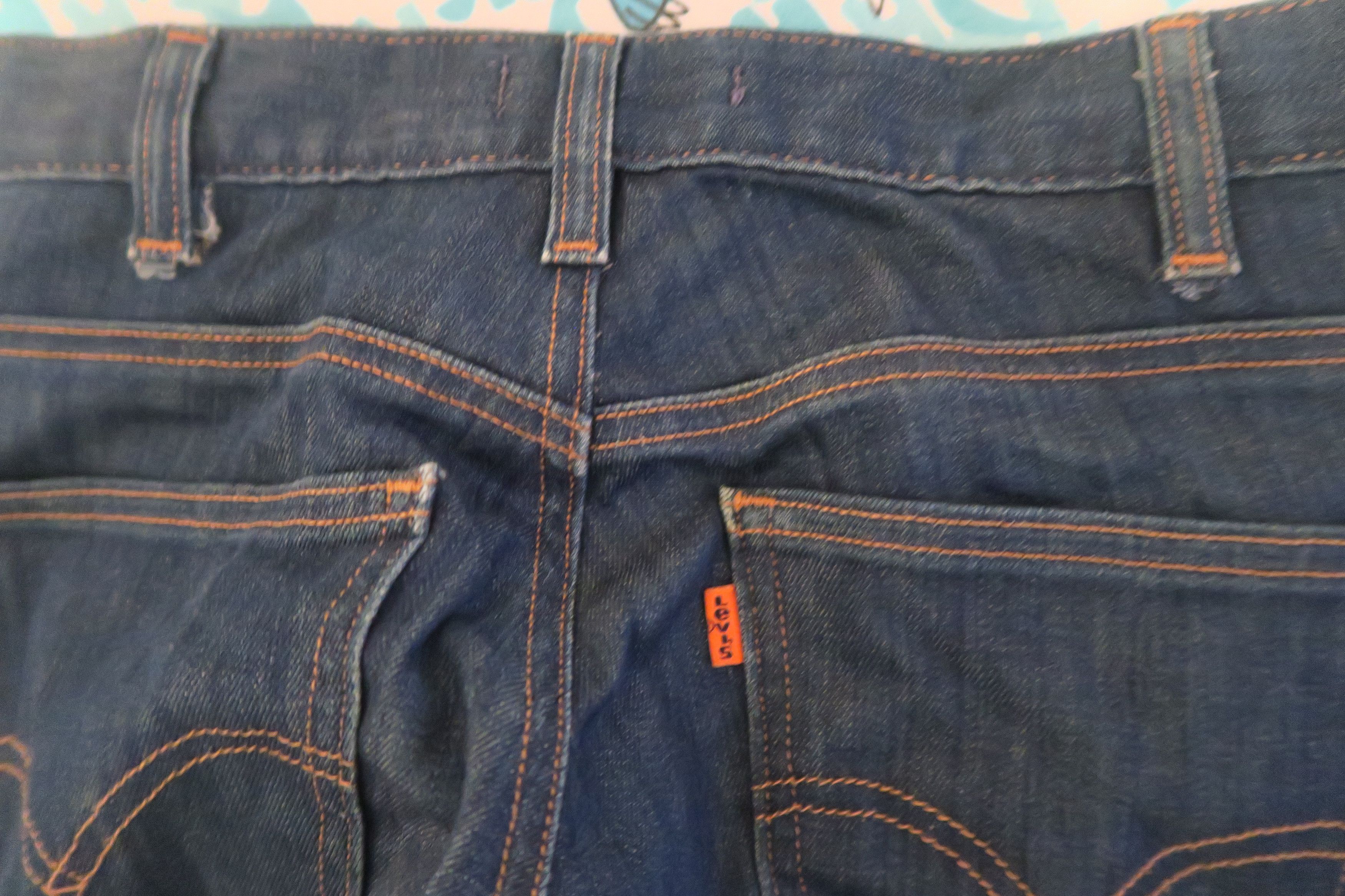 Levi's × Levi's Vintage Clothing Modern Levis 1970 Bell Orange Tab Bell Bottom Flare 29x34 Size 29" - 9 Thumbnail