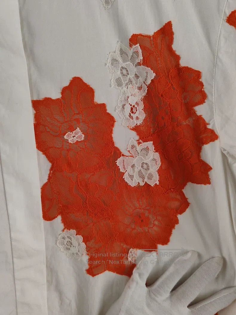 Valentino Valentino Floral shirt Size L / US 10 / IT 46 - 5 Thumbnail