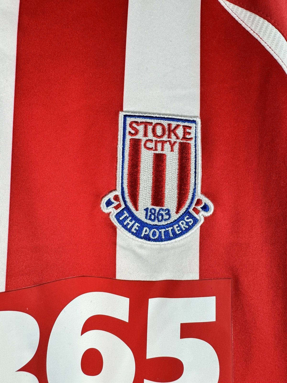 Warrior STOKE CITY LONG SLEEVE SOCCER SHIRT WARRIOR Size US XXL / EU 58 / 5 - 4 Thumbnail