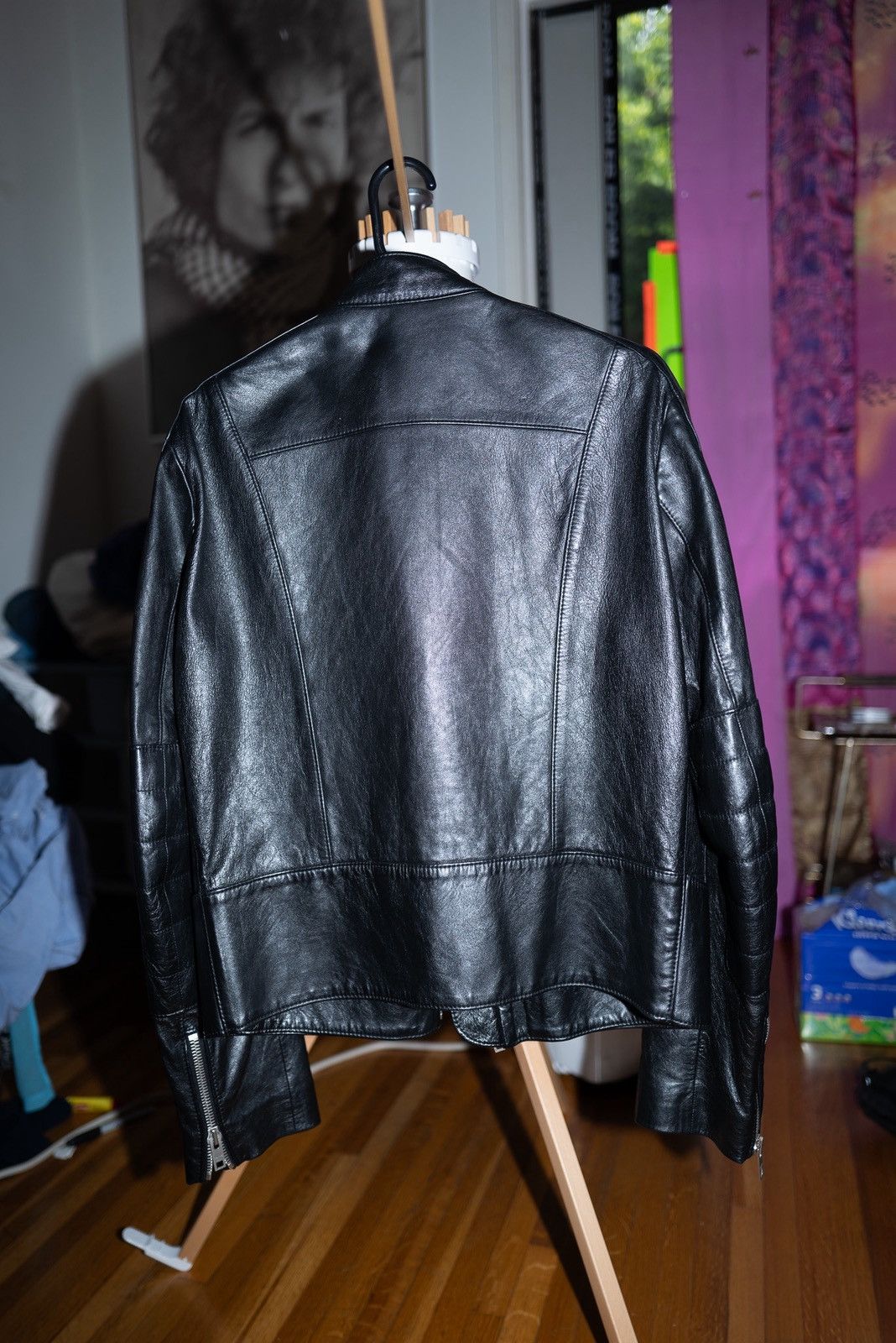 Hedi Slimane Celine 19AW Hedi Slimane Runway Cafe Racer Leather Jacket Size US M / EU 48-50 / 2 - 4 Thumbnail