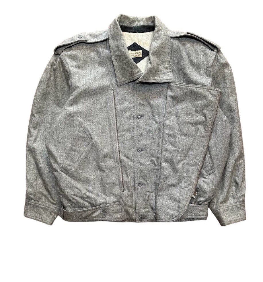 Japanese Brand Tete Homme Bomber Jacket Size US L / EU 52-54 / 3 - 1 Thumbnail