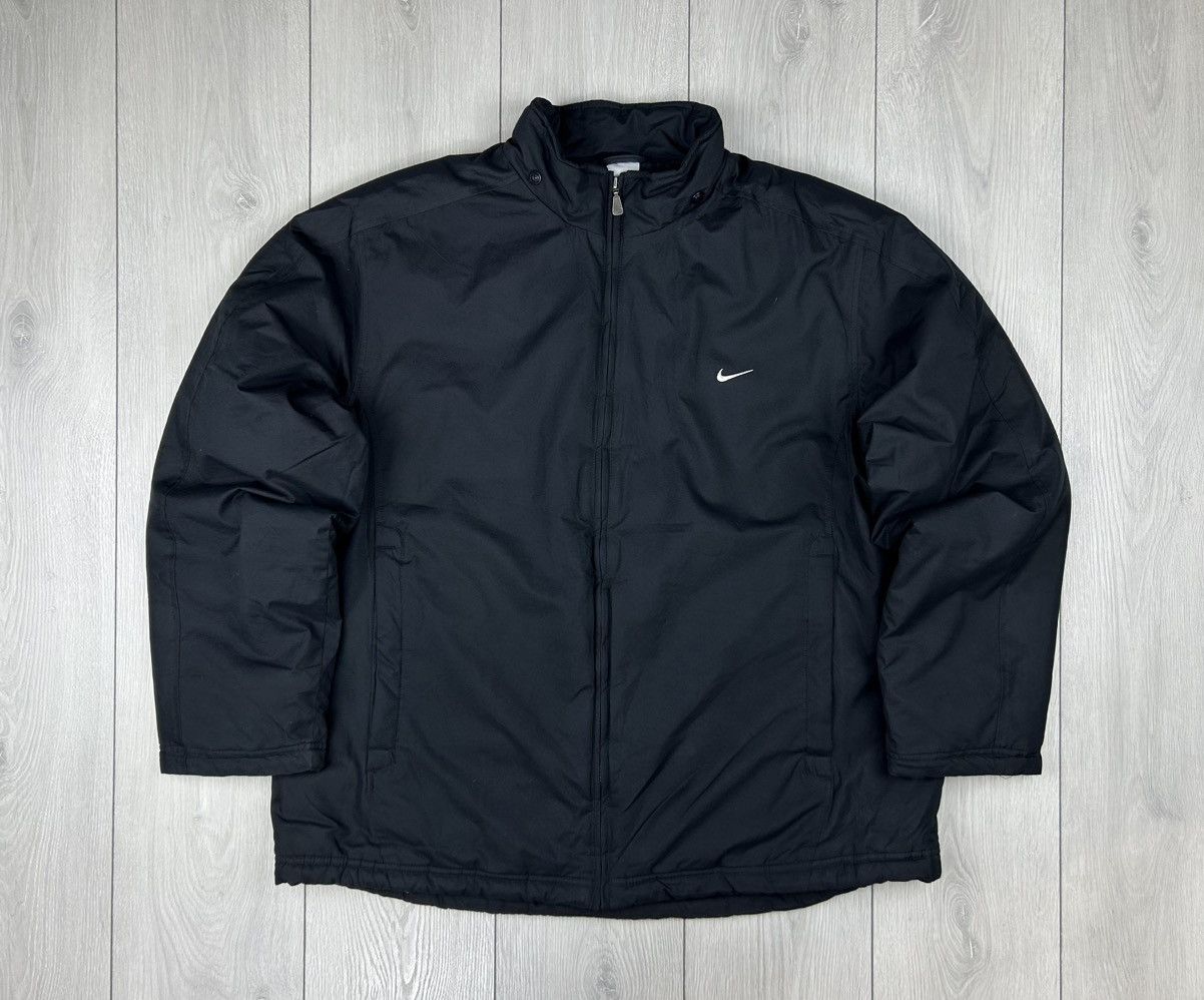 Nike × Vintage Nike Vintage Black Y2k Jacket size XL big logo Size US XL / EU 56 / 4 - 1 Thumbnail