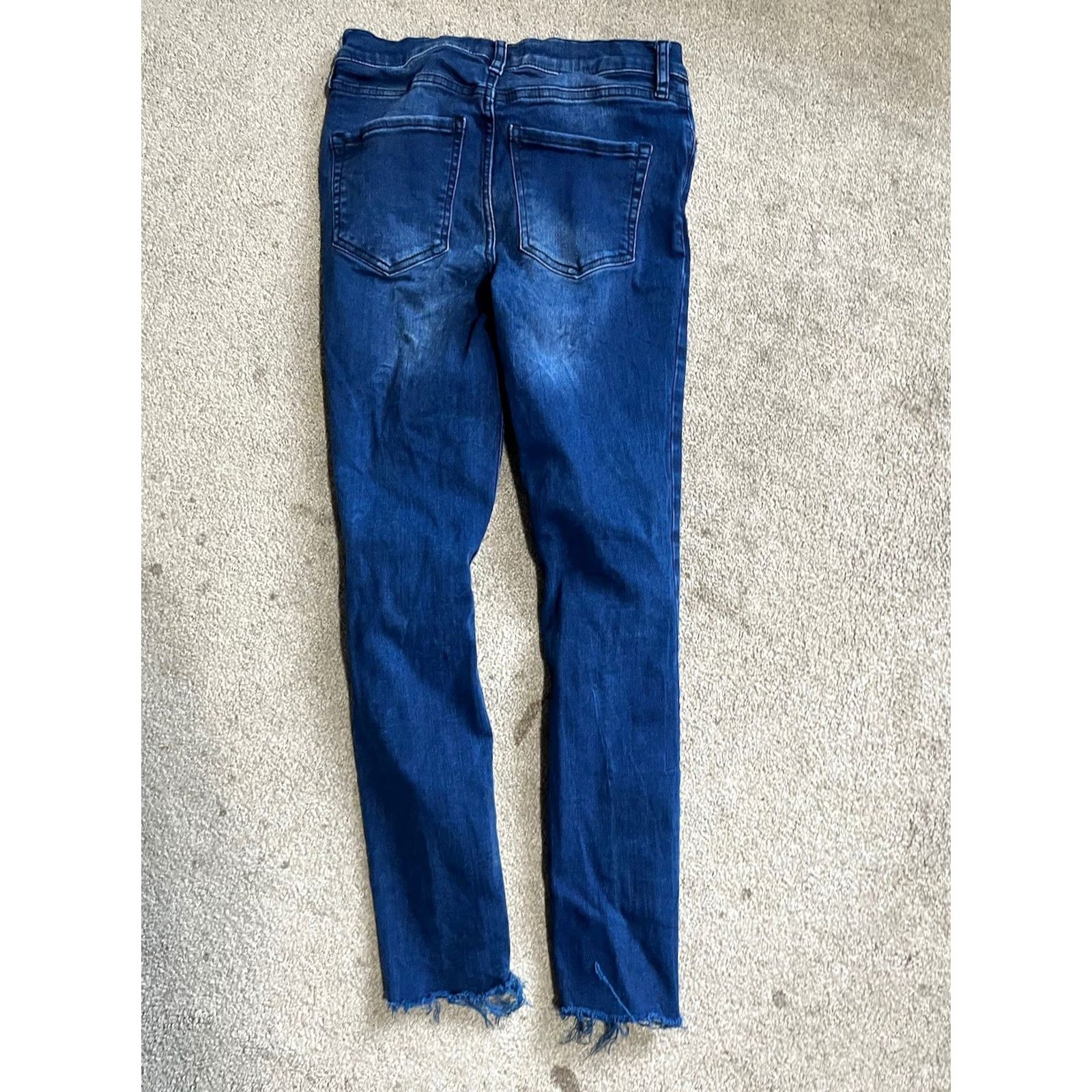 Free People Free People Jeans Women 26 Skinny Blue Denim 61855-16515125 Distressed Slim Regular Modern Blue Womens Jeans Distressed Size 26" / US 2 / IT 38 - 3 Thumbnail