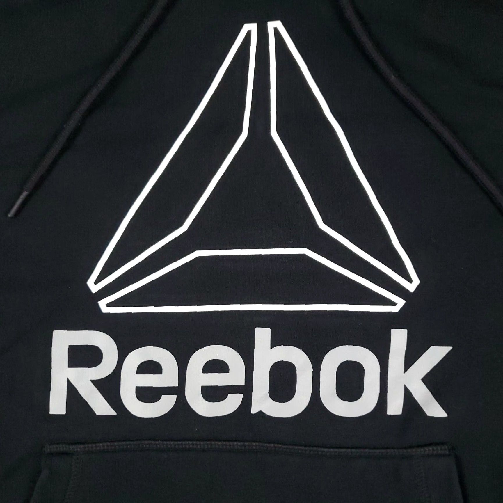 Reebok VINTAGE Reebok Hoodie Pullover Mens Small Black Casual Sports Performance All Seasons Size US S / EU 44-46 / 1 - 2 Thumbnail