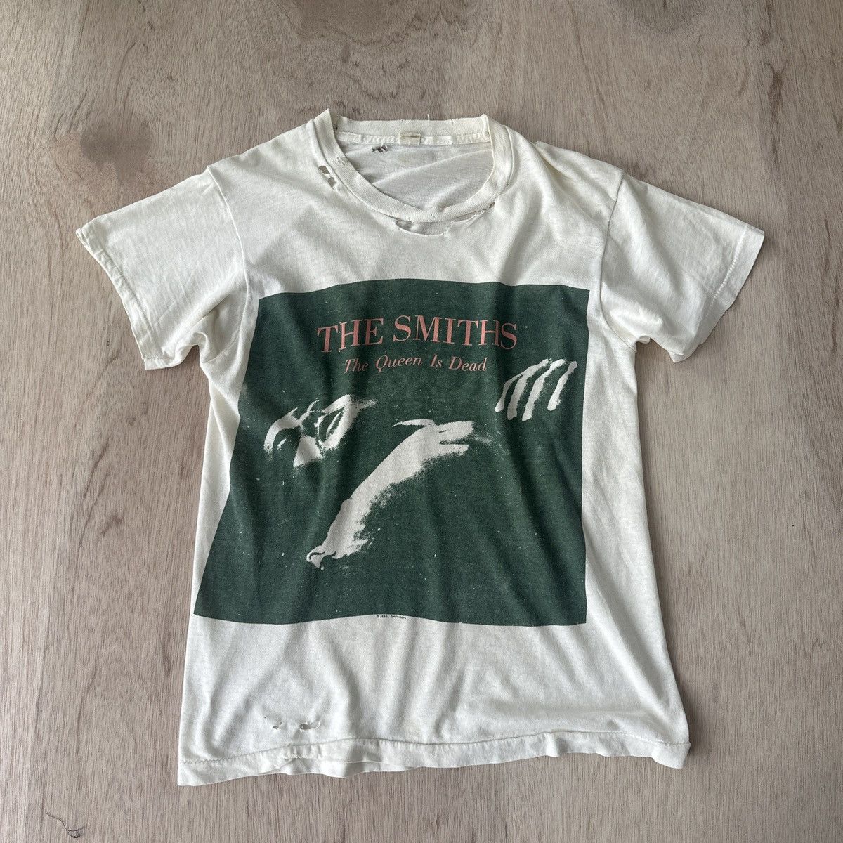 The Smiths The Smiths The Queen Is Dead Vintage 1986 Original T
