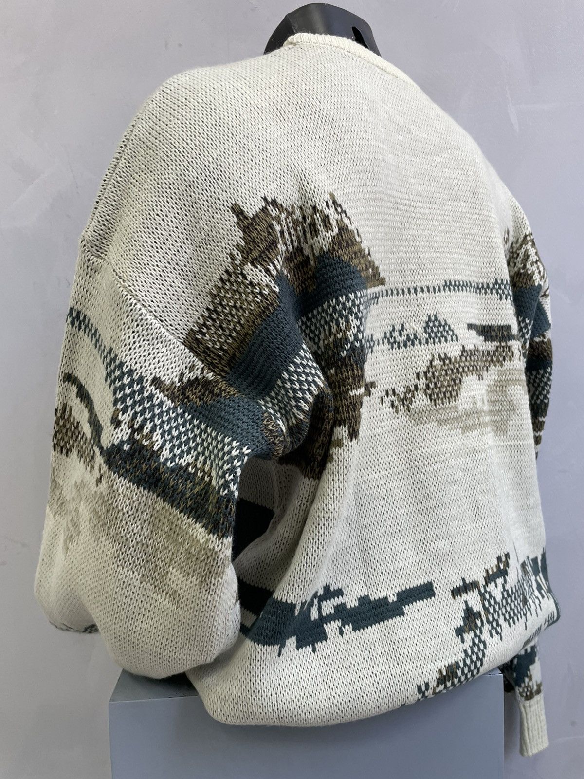 Lacoste Lacoste chemise style over print sweater y2k Size US L / EU 52-54 / 3 - 12 Thumbnail
